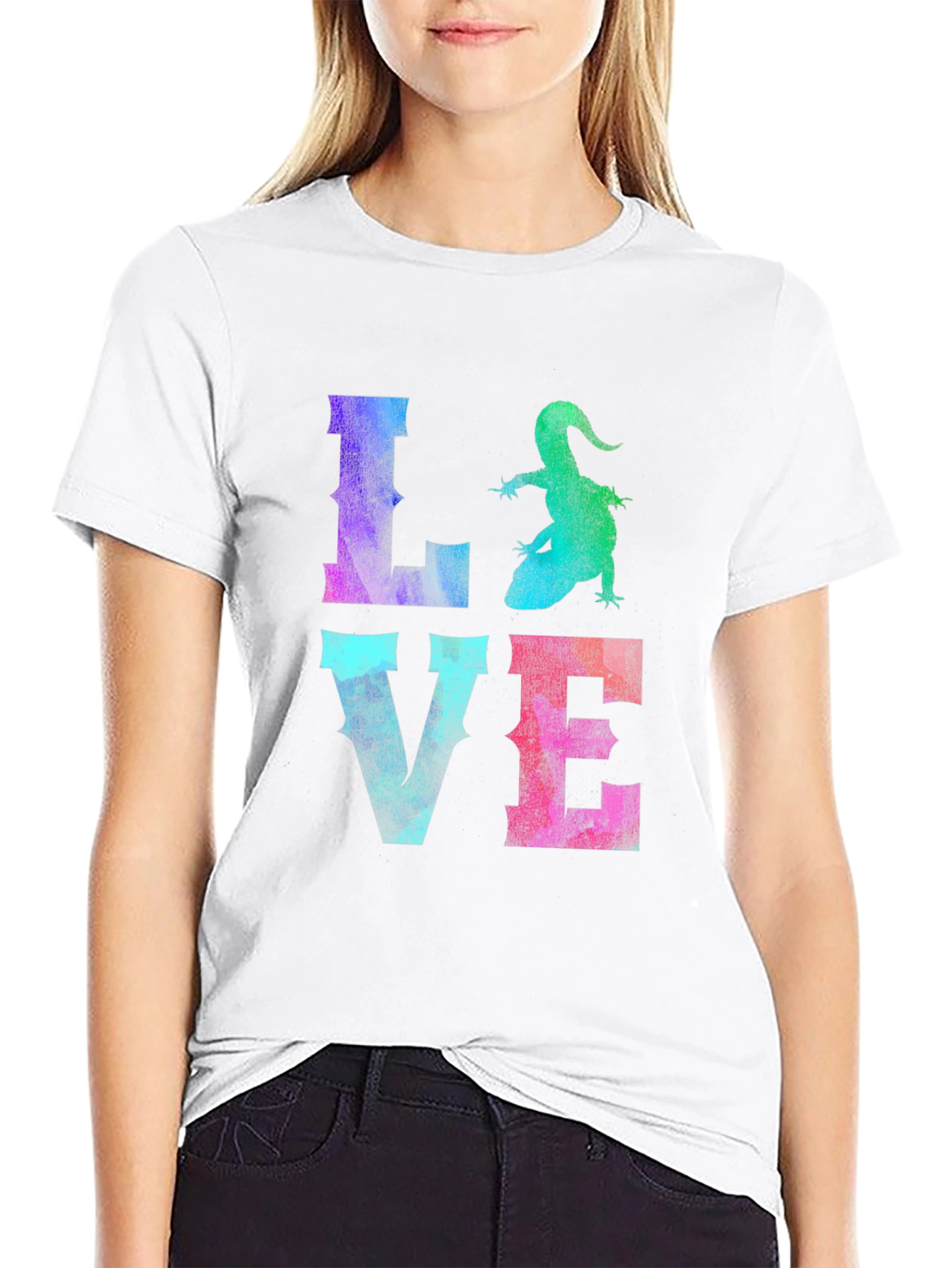 Lizard Love Graphic Tee