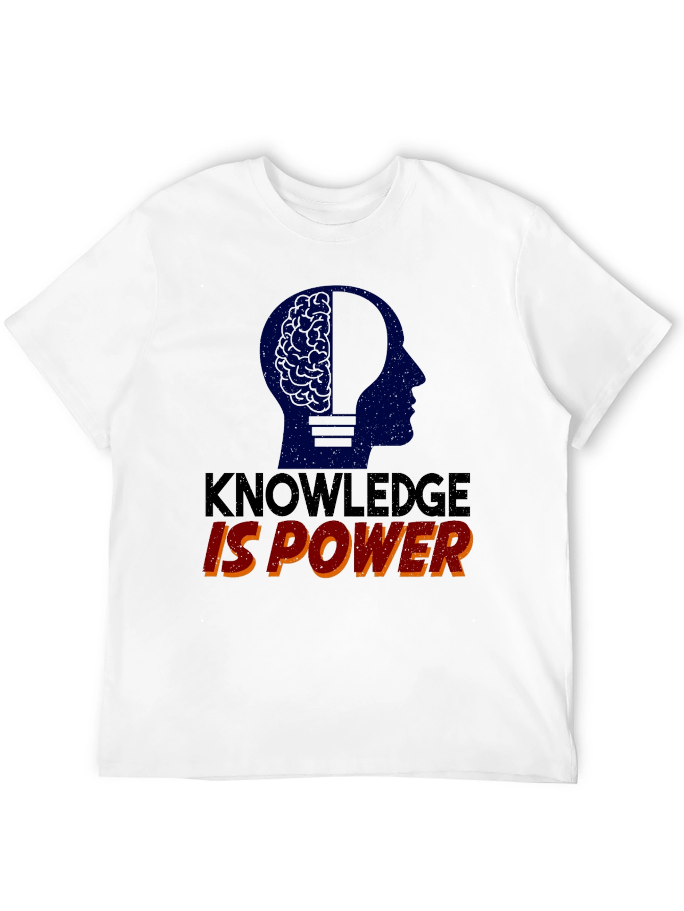 Knowledge is Power Graphic Tee - Unisex Black T-Shirt