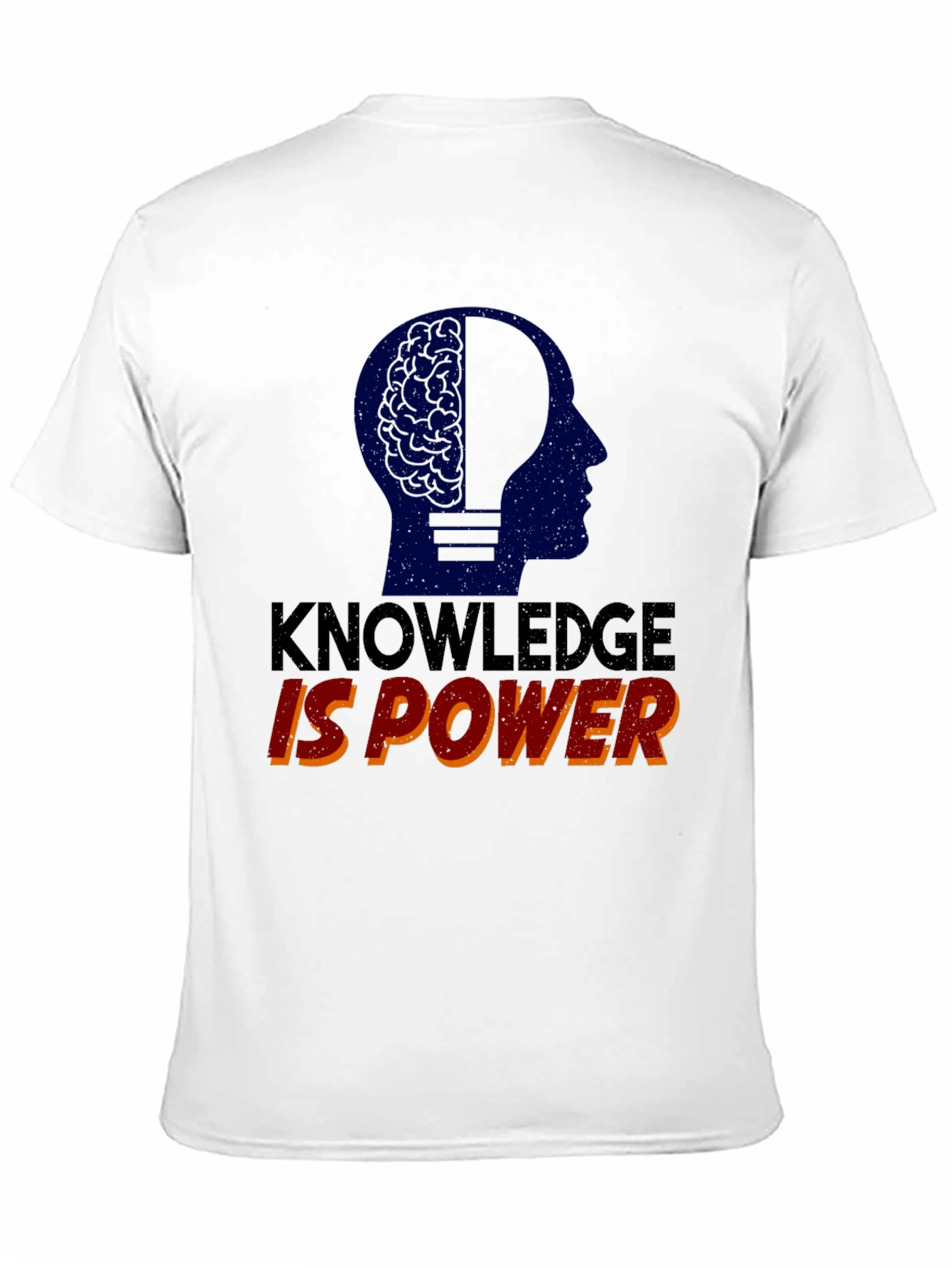 Knowledge is Power Graphic Tee - Unisex Black T-Shirt