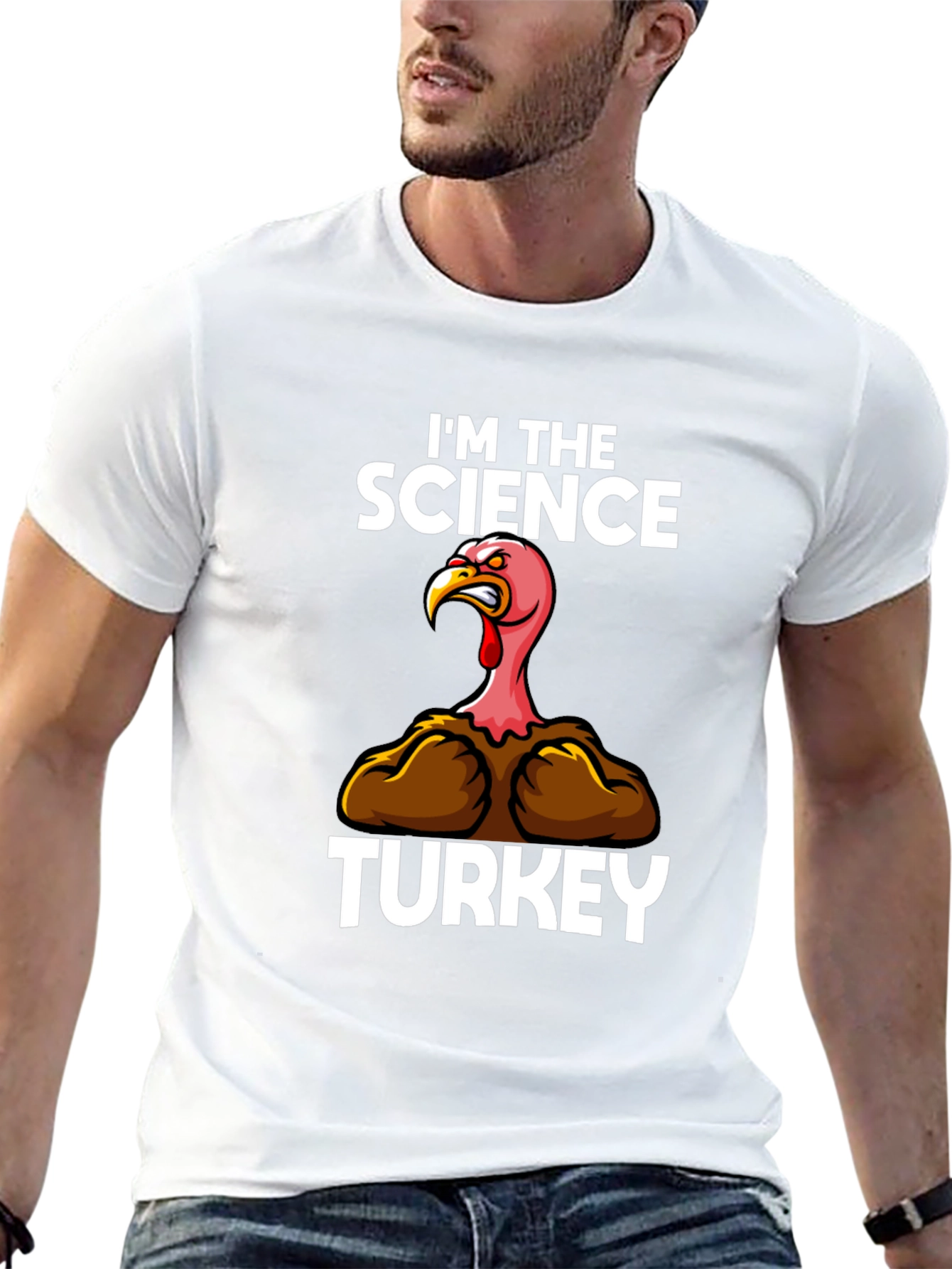 Science Turkey T-Shirt Funny Thanksgiving Tee