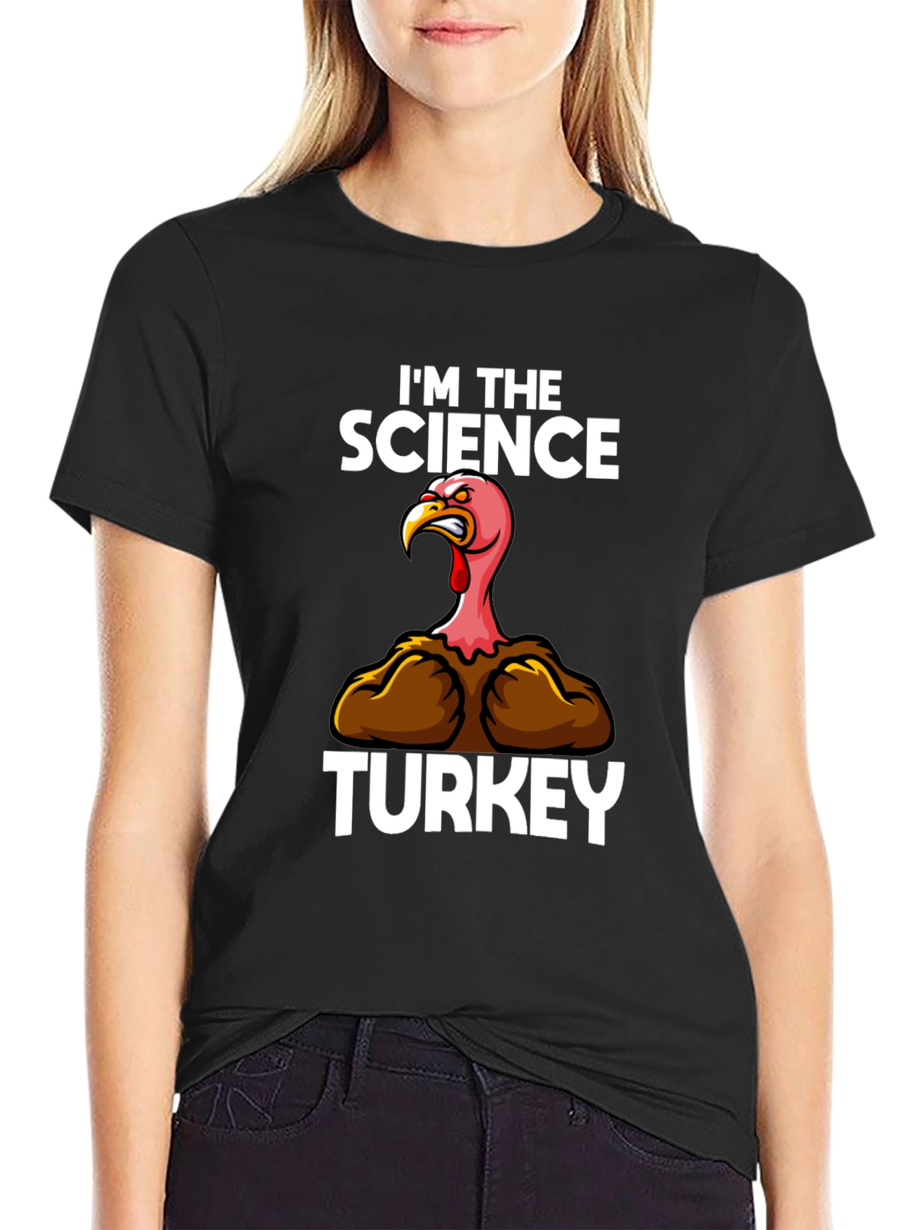 Science Turkey T-Shirt Funny Thanksgiving Tee