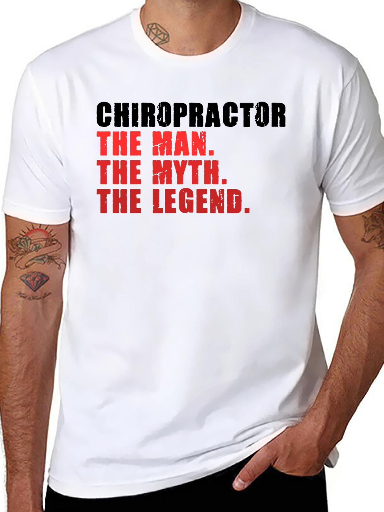 Chiropractor The Man The Myth The Legend T-Shirt