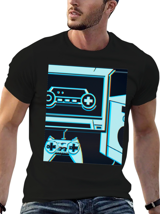 Retro Gaming T-Shirt - Classic Console Design