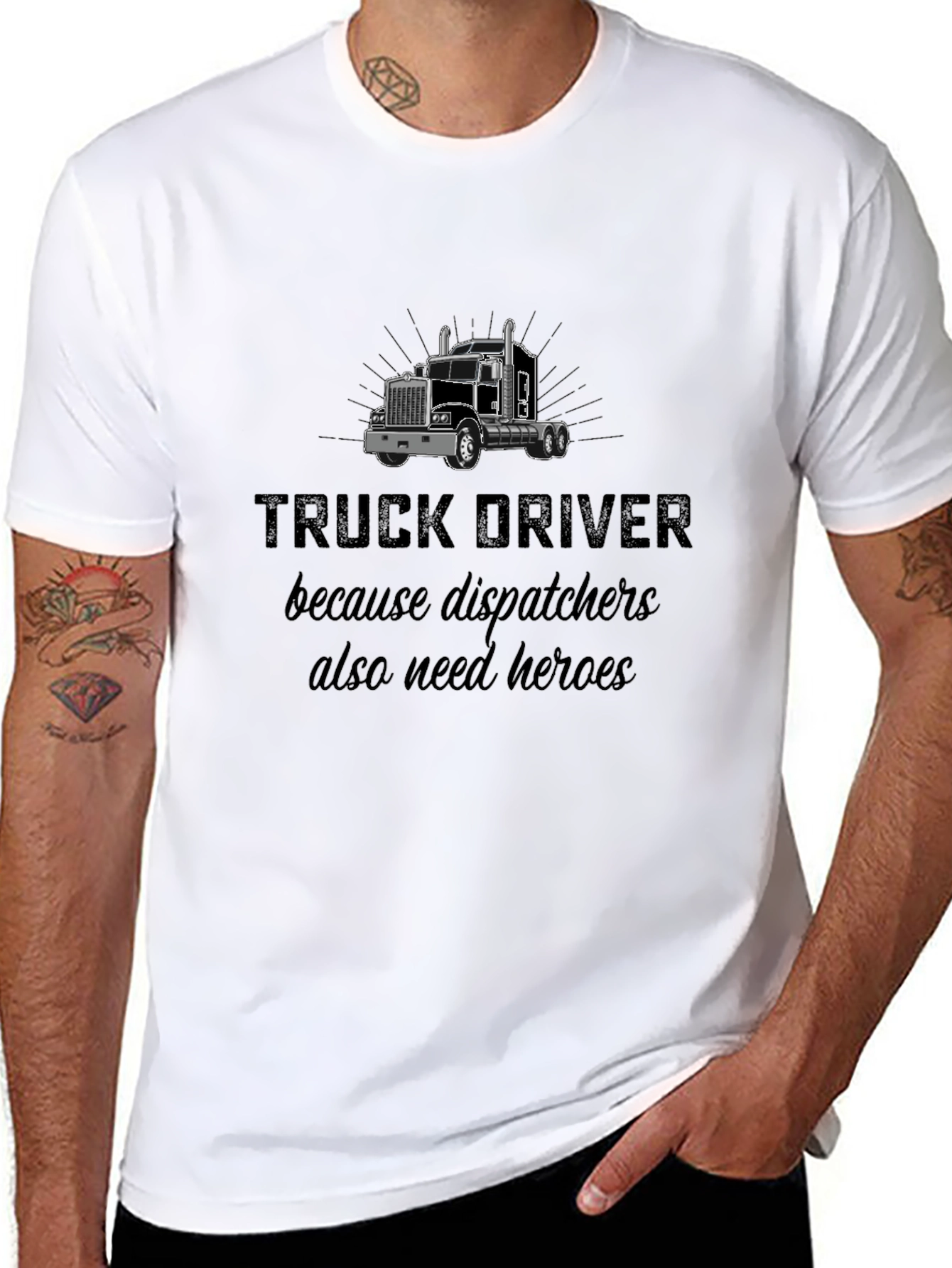 Truck Driver Hero T-Shirt