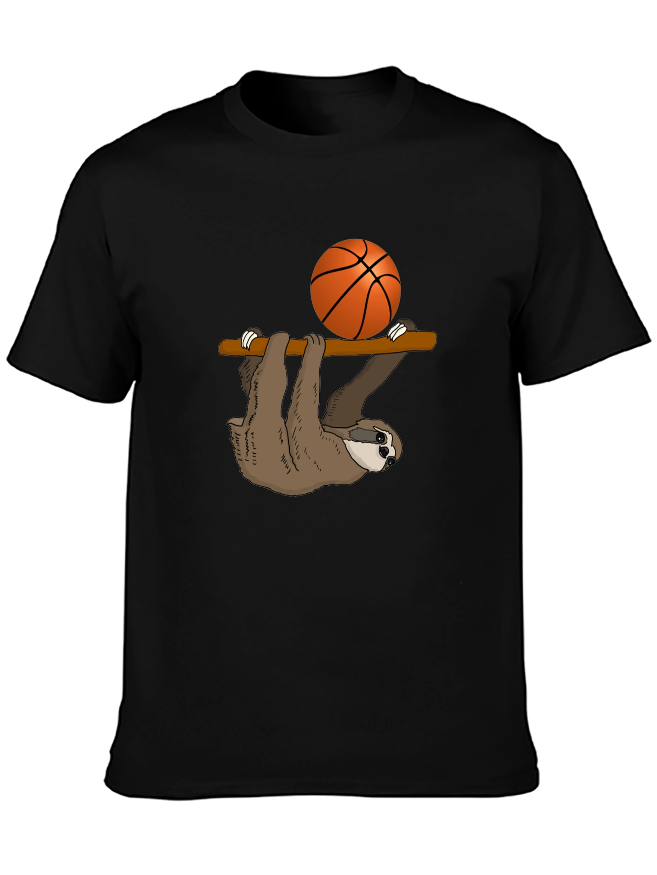 Sloth Basketball T-Shirt - Hang Time!