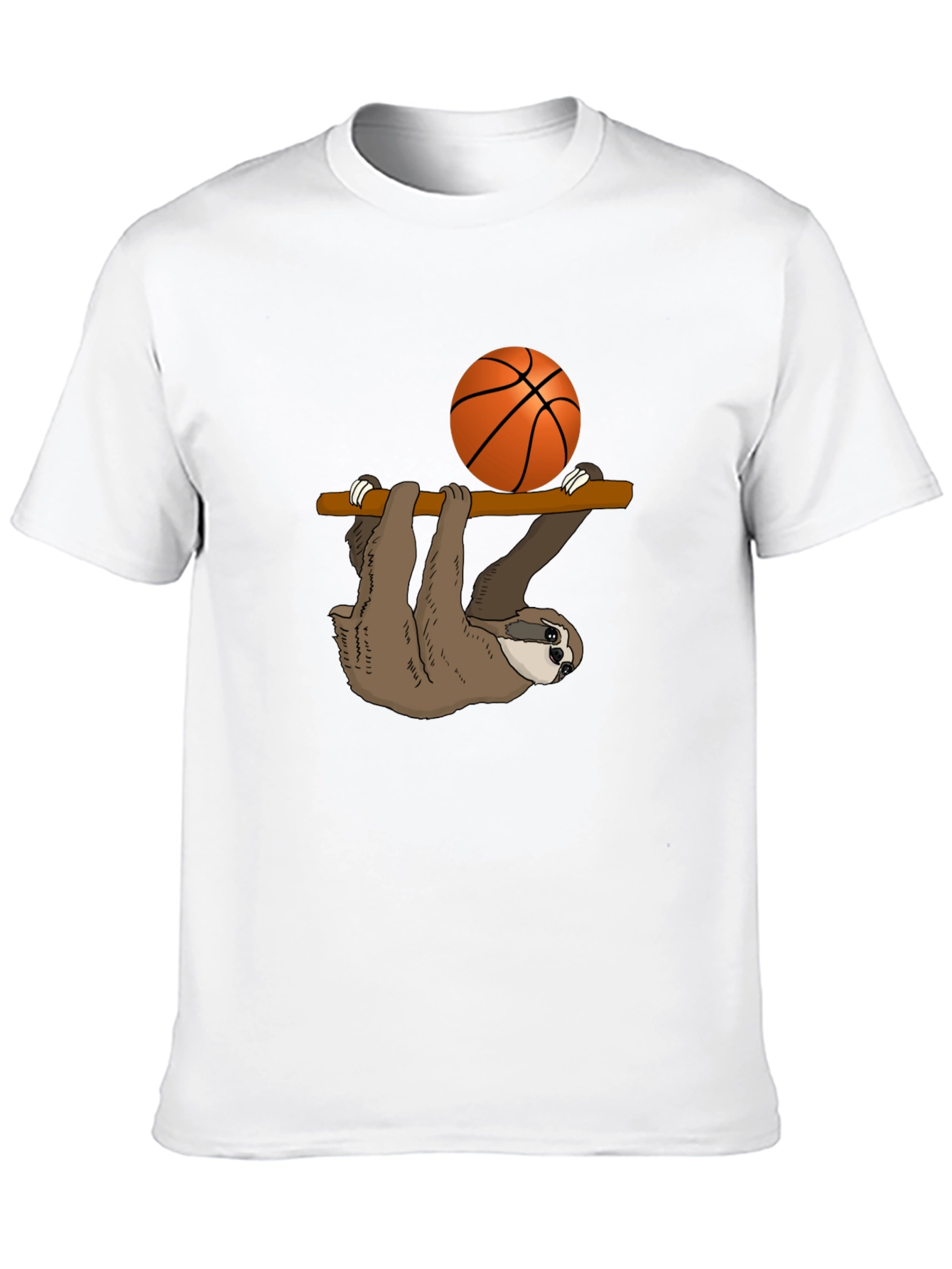 Sloth Basketball T-Shirt - Hang Time!