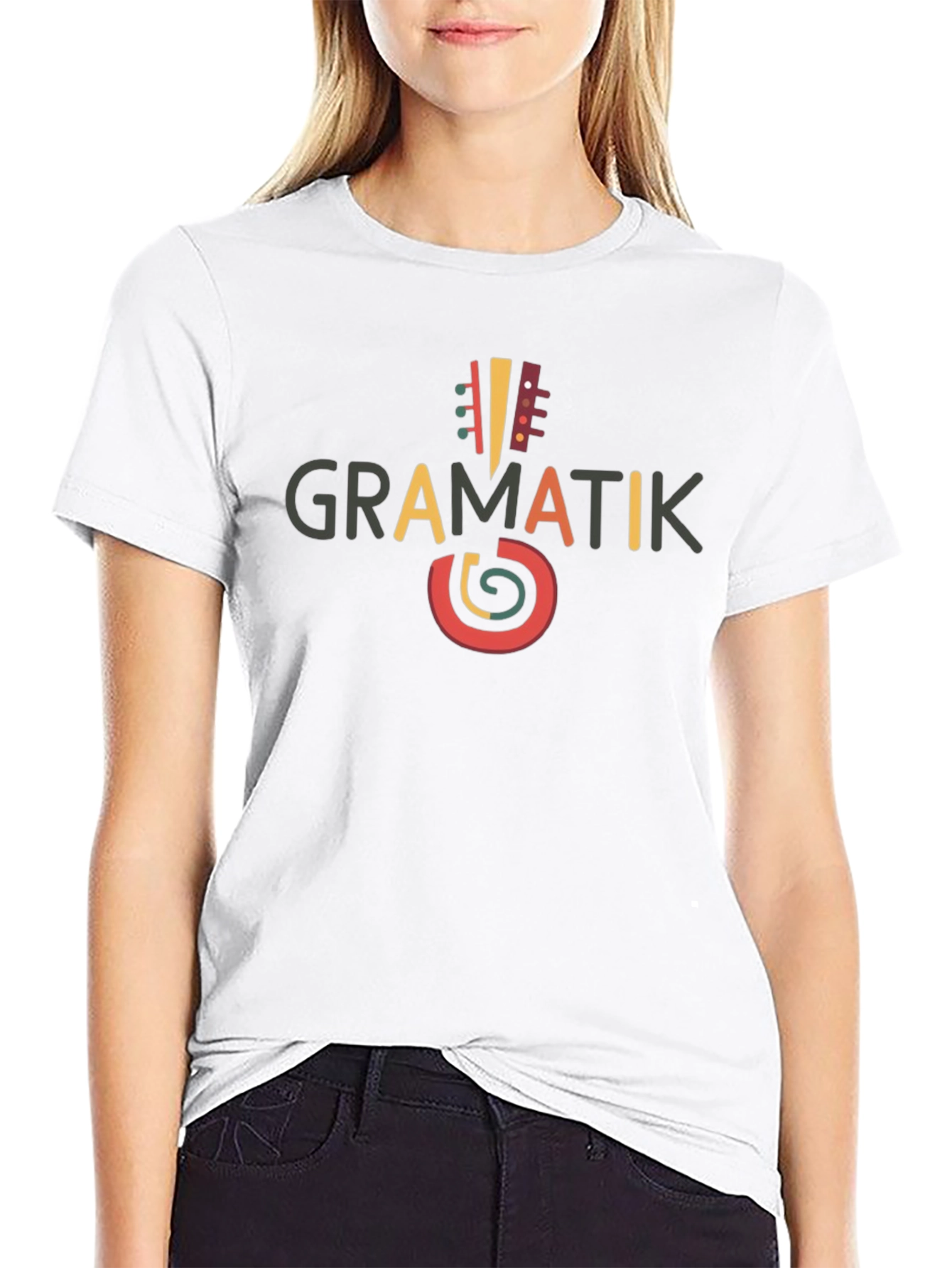 Gramatik Graphic T-Shirt - Black Cotton Tee