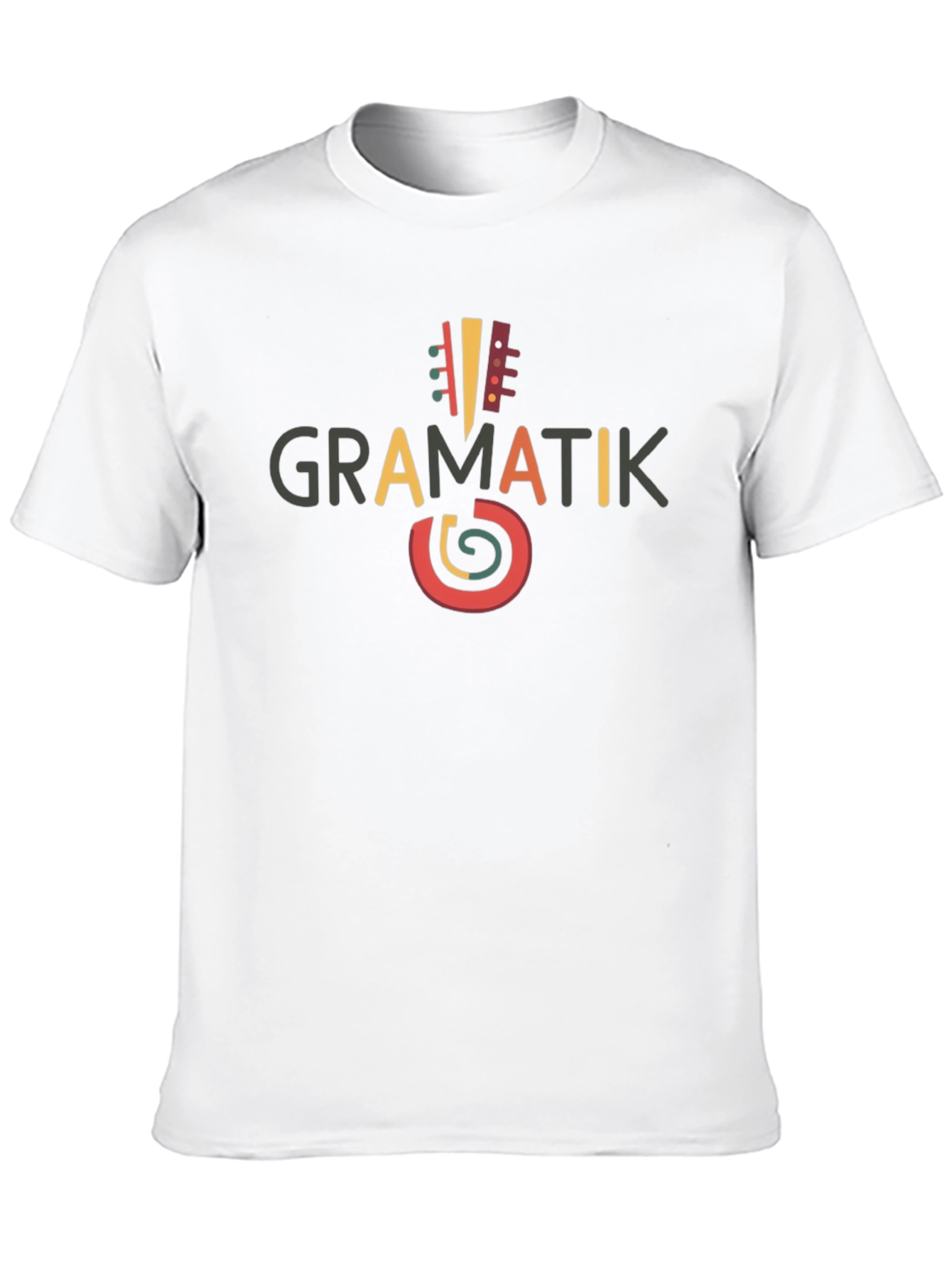 Gramatik Graphic T-Shirt - Black Cotton Tee
