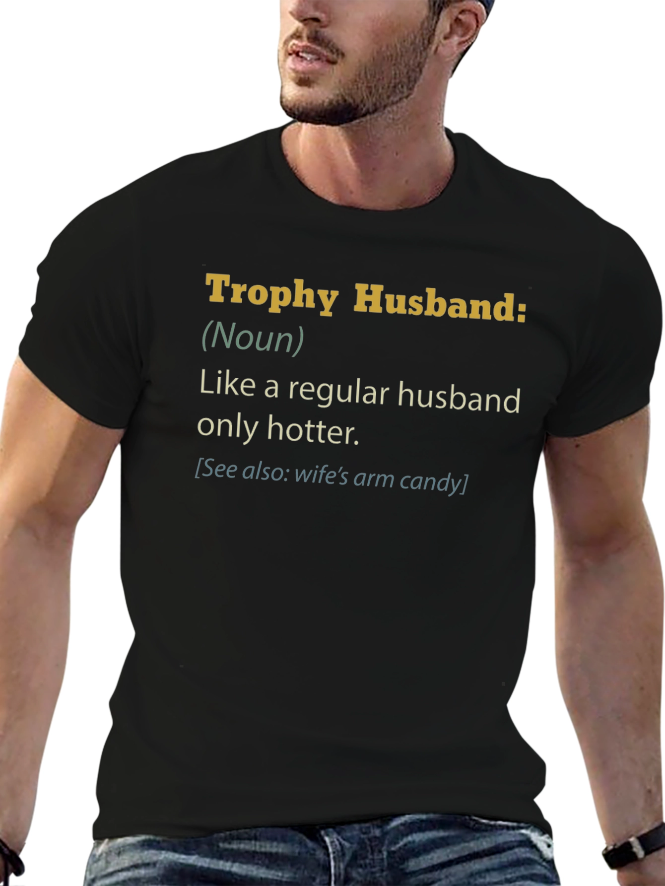 Trophy Husband Graphic Novelty T-Shirt