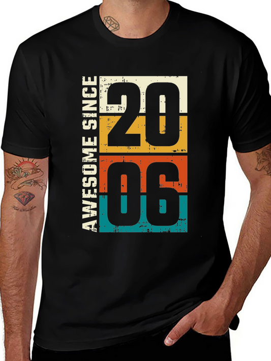 Awesome Since 2006 Vintage Style T-Shirt