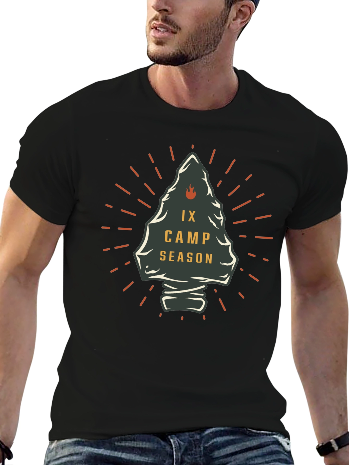Camp Season Arrowhead Graphic Tee