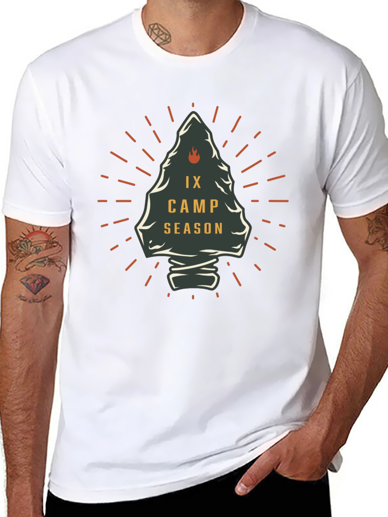 Camp Season Arrowhead Graphic Tee