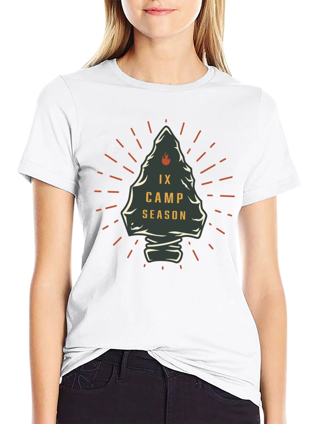 Camp Season Arrowhead Graphic Tee