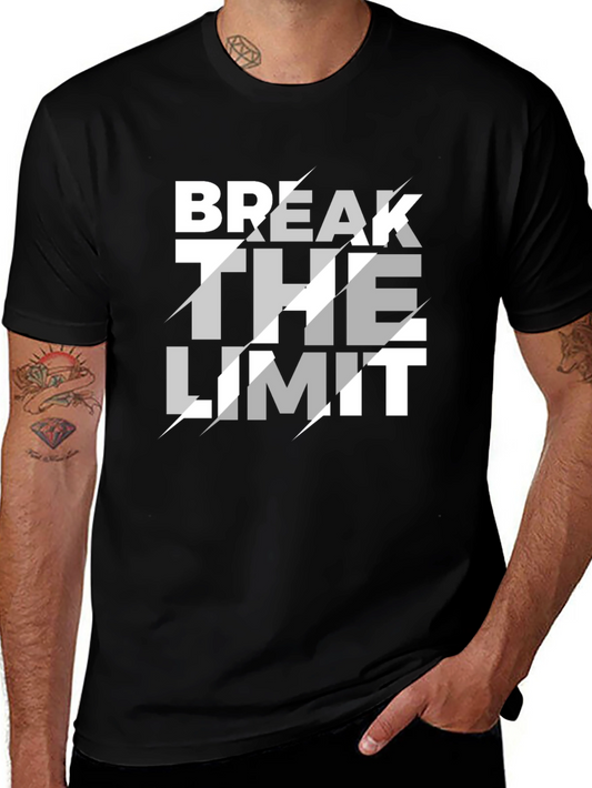 Break the Limit Graphic Tee - Black