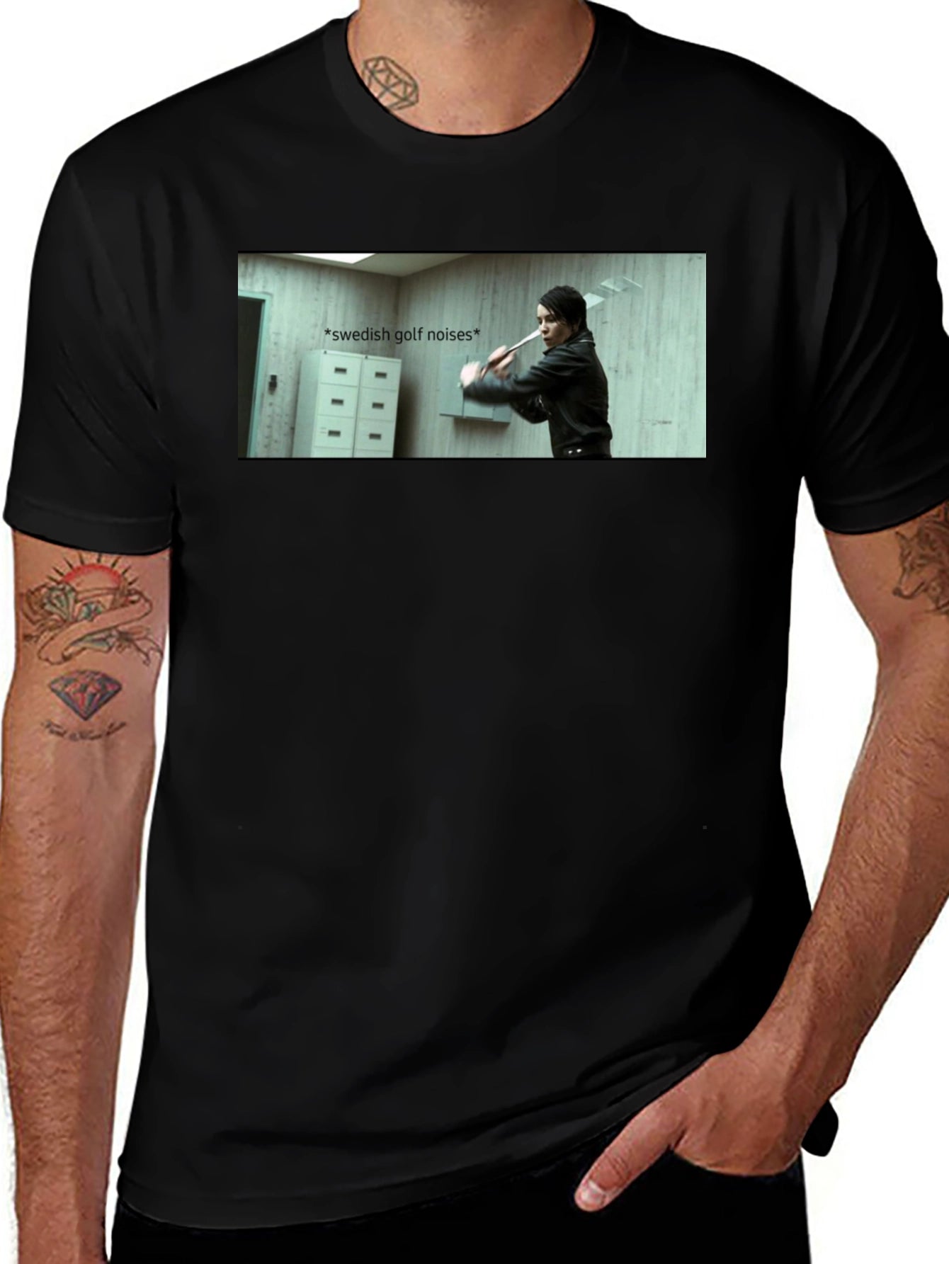 Swedish Golf Noises T-Shirt - Millennium Film