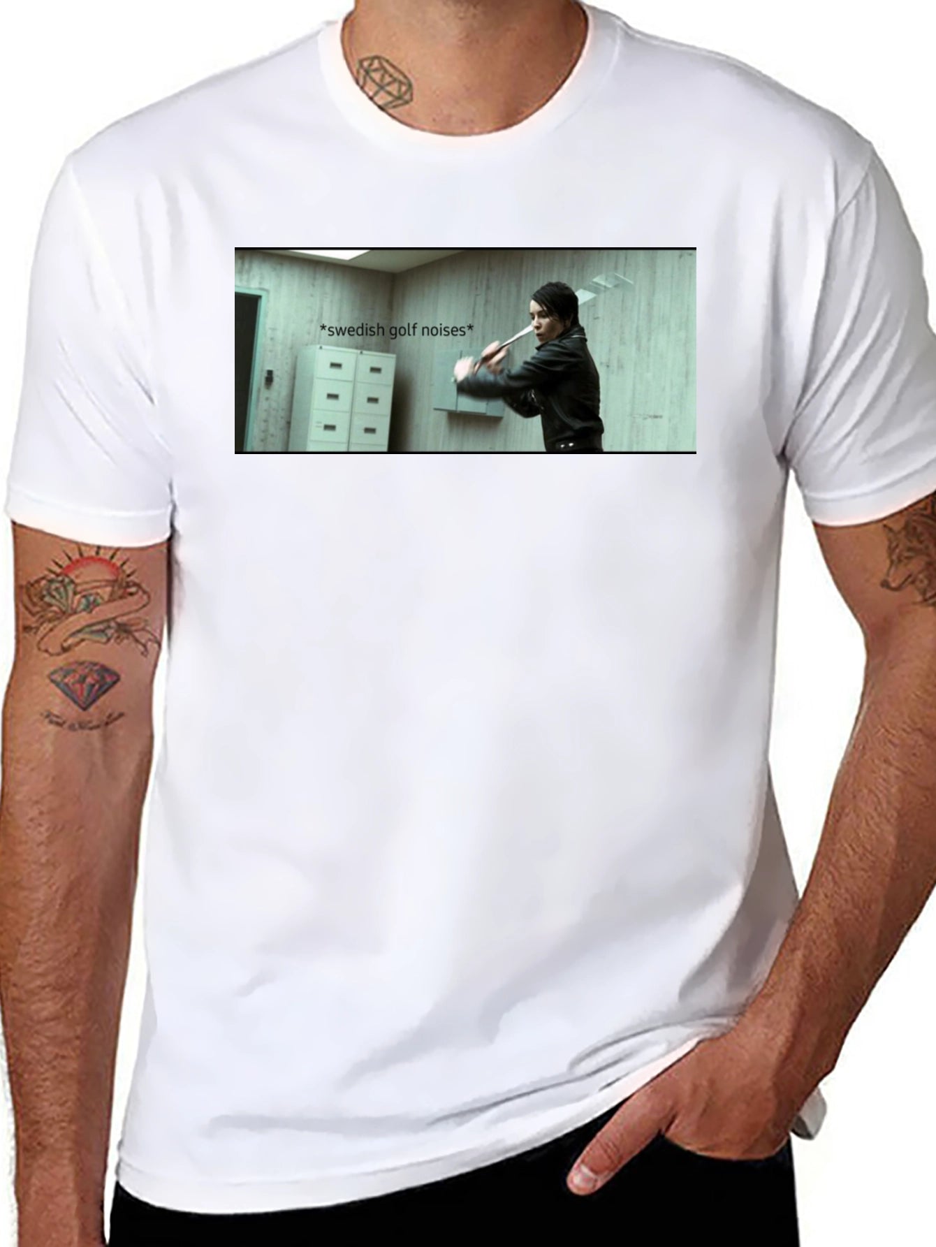 Swedish Golf Noises T-Shirt - Millennium Film