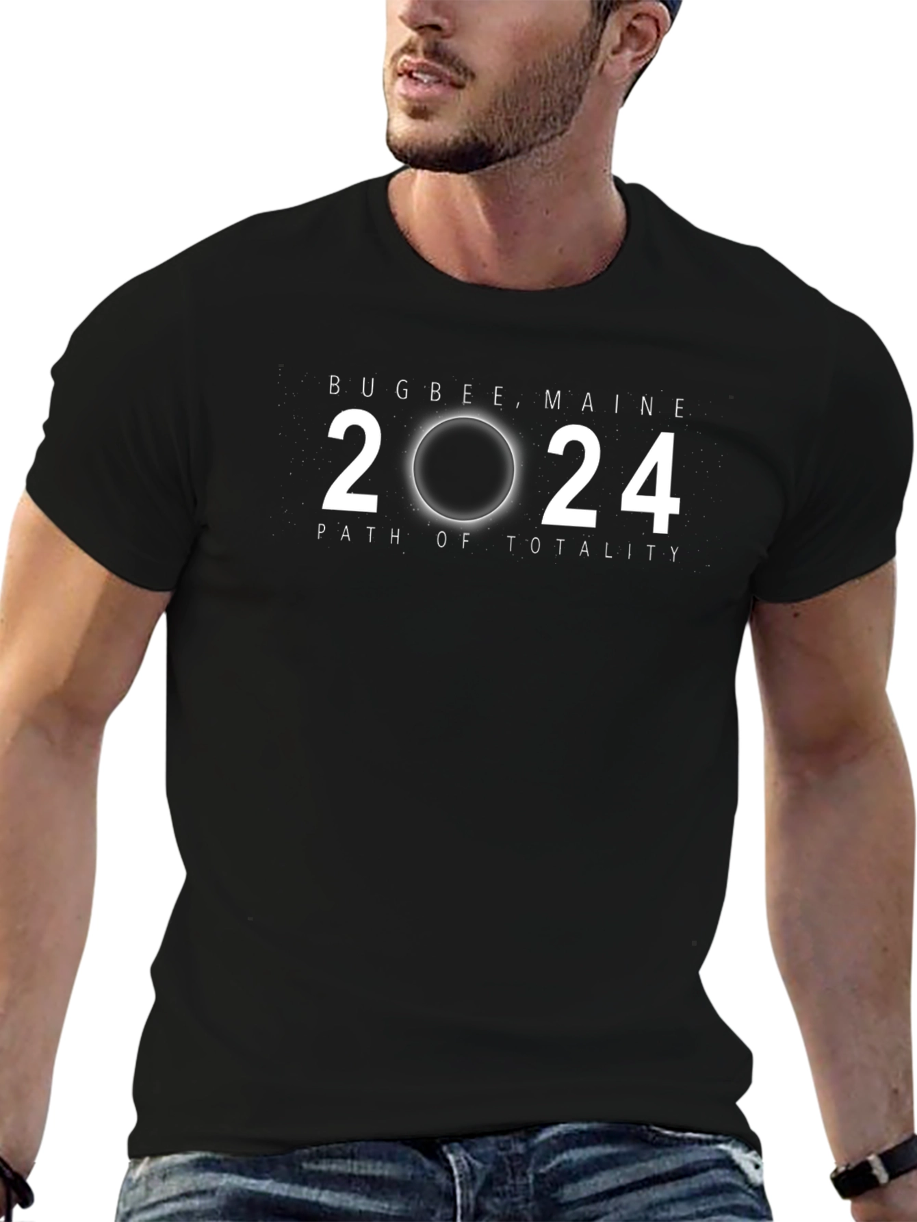 Bugbee Maine 2024 Total Solar Eclipse T-Shirt