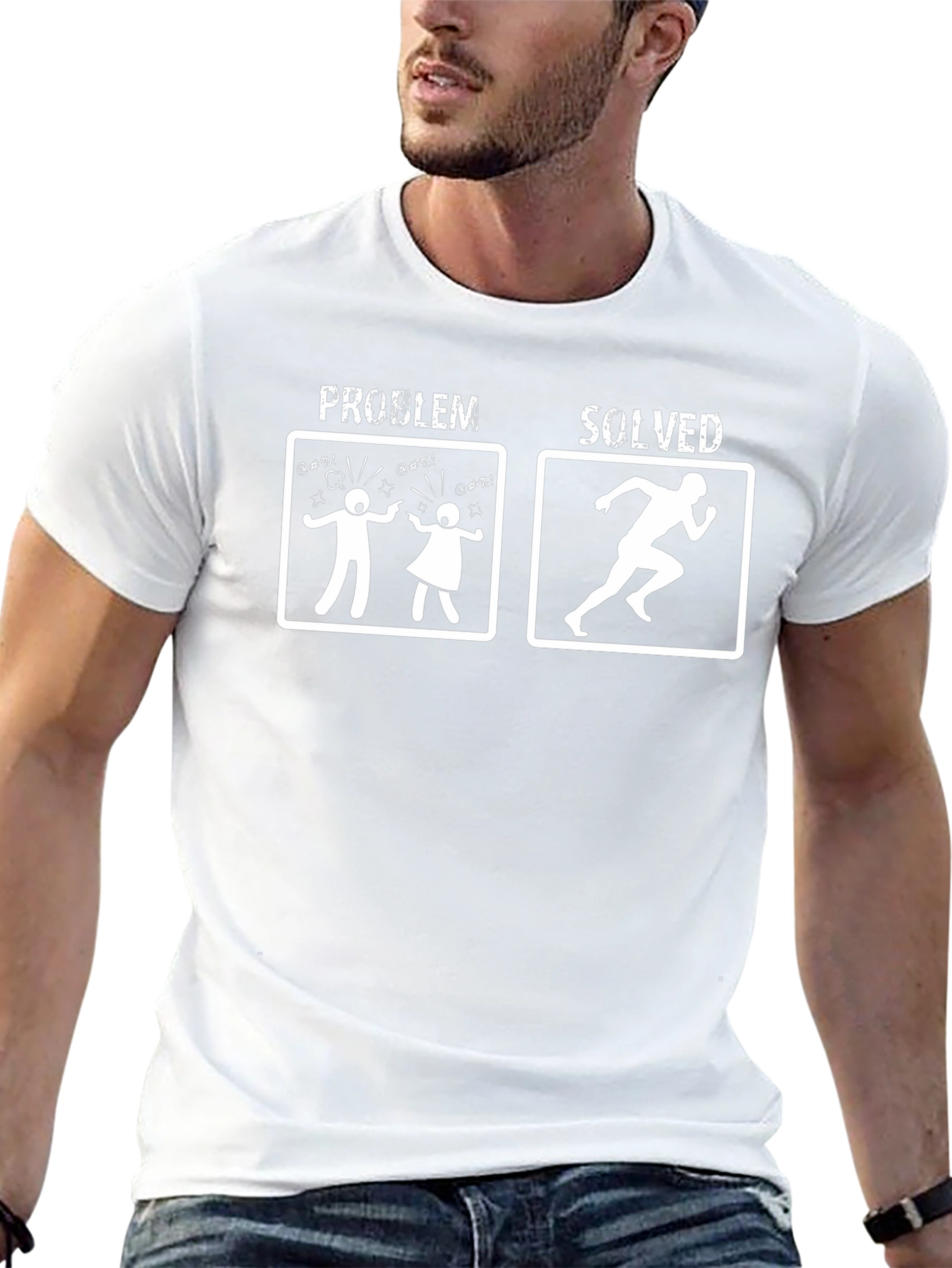 Problem Solved Running Graphic Tee