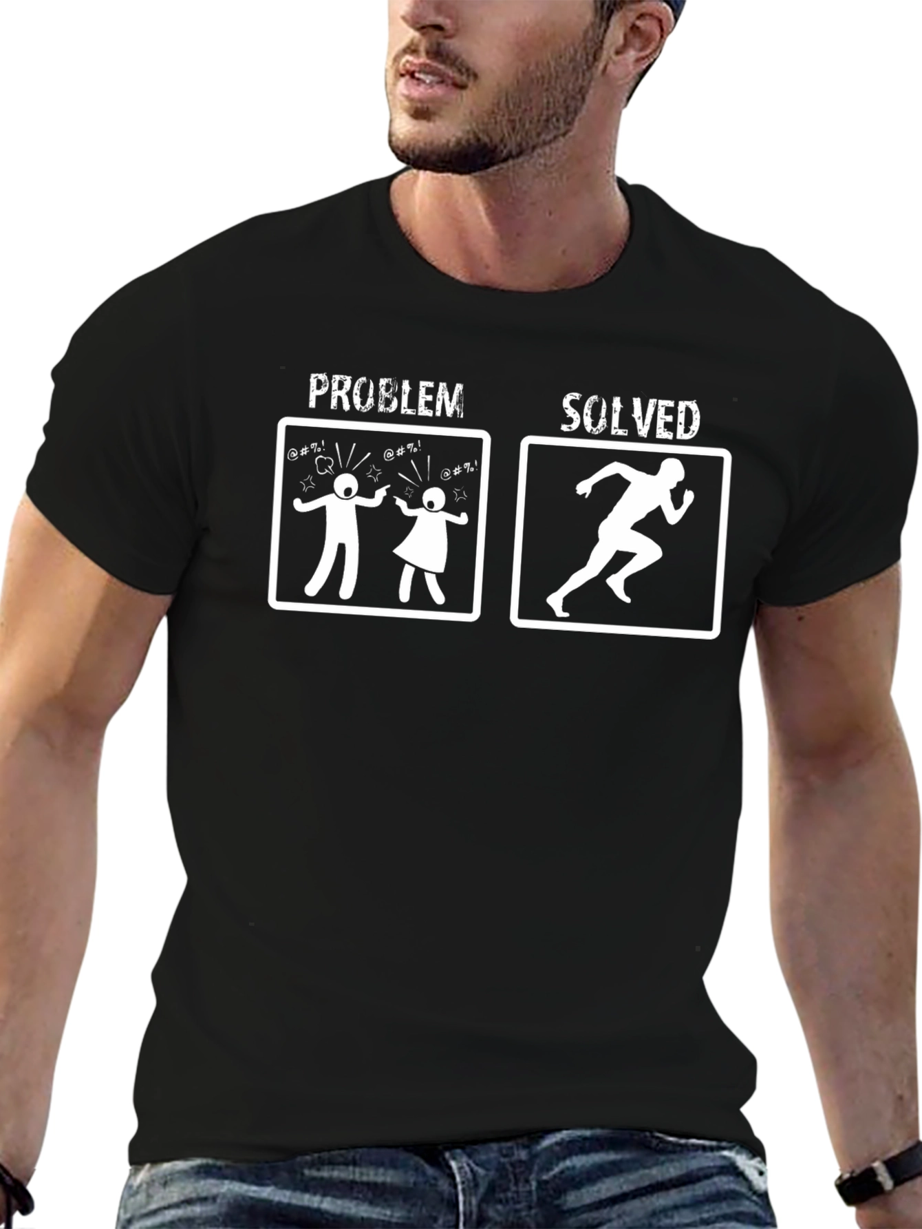 Problem Solved Running Graphic Tee