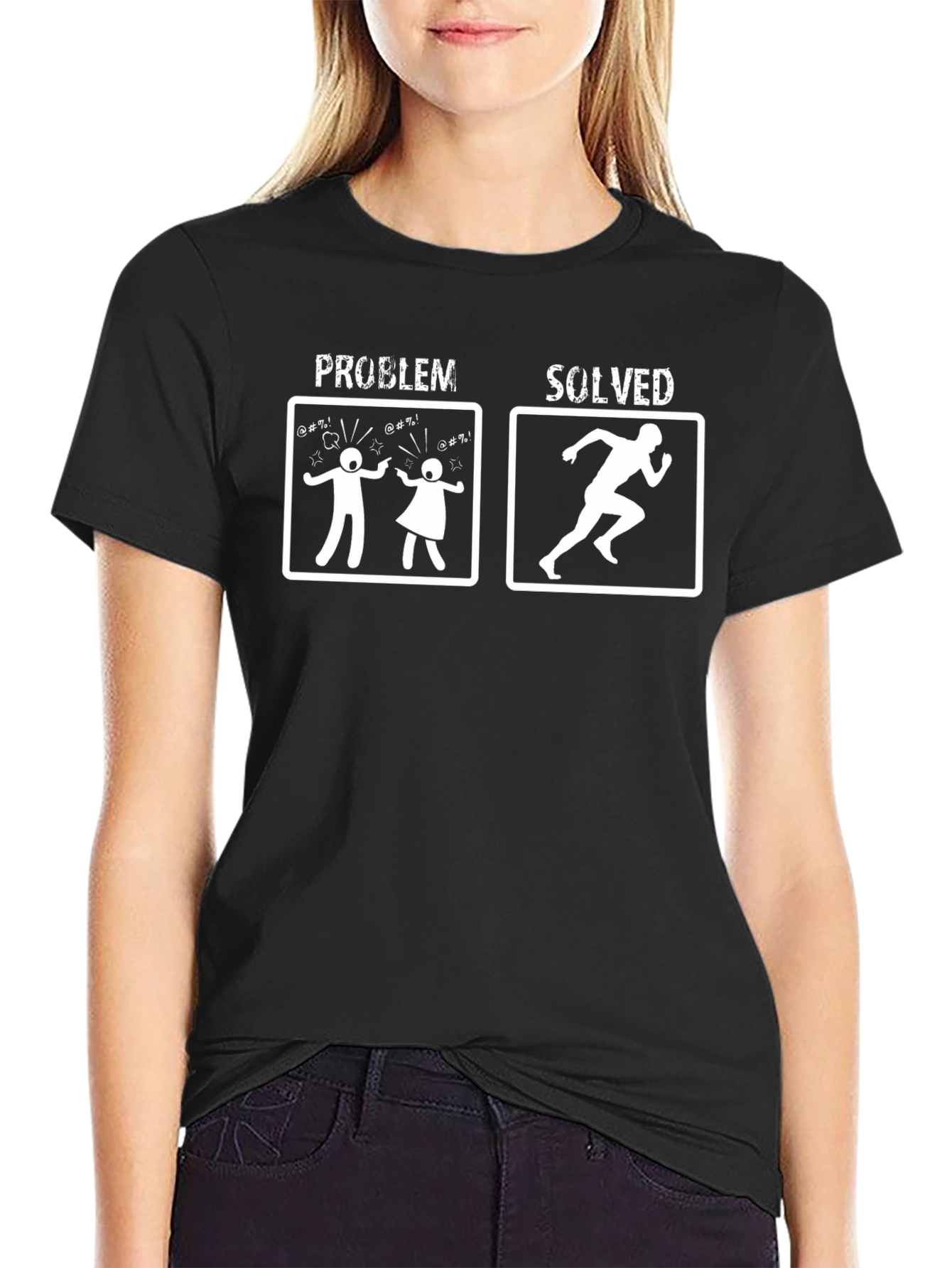 Problem Solved Running Graphic Tee