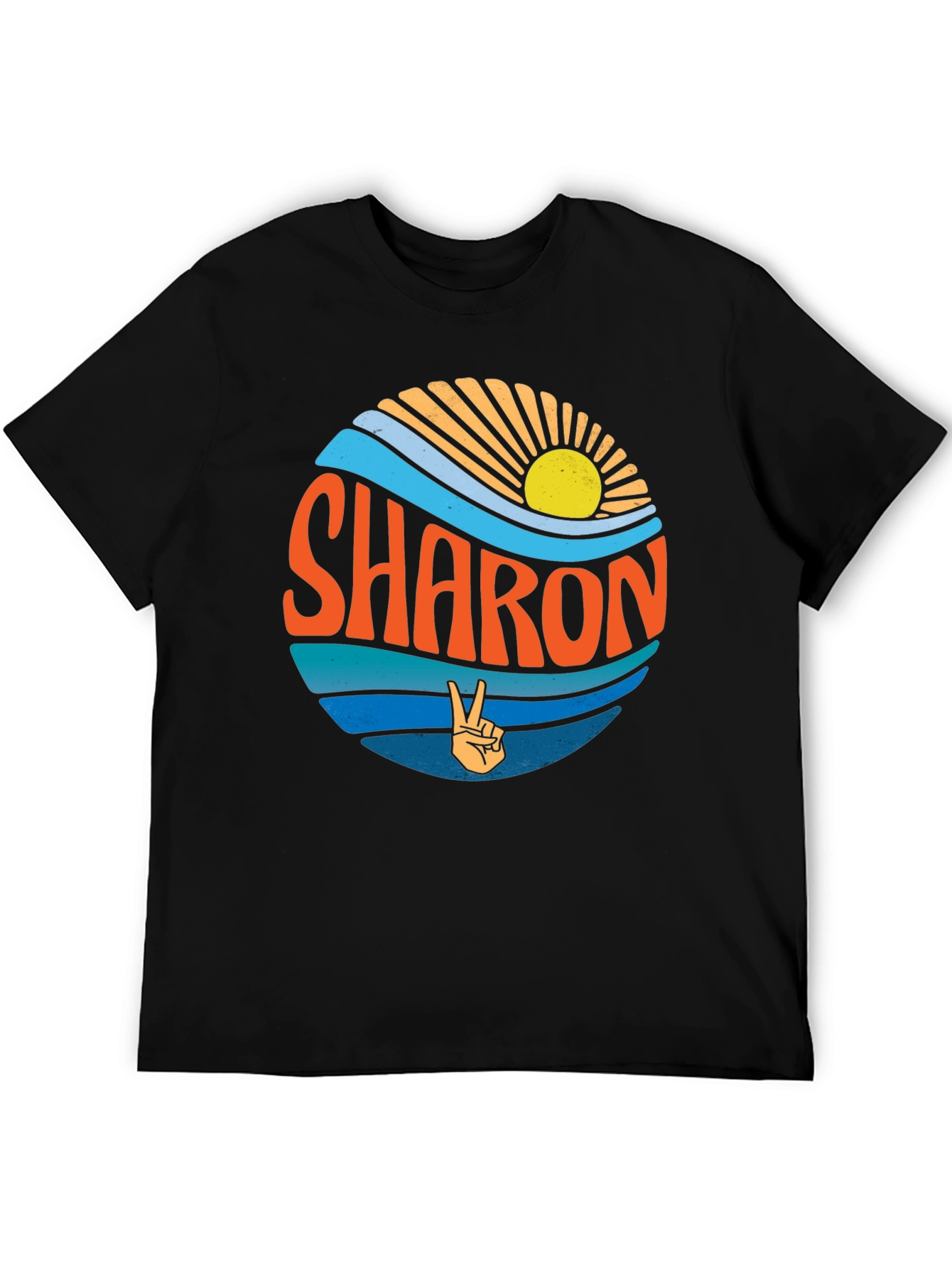 Sharon Retro Graphic Tee - Peace & Sunshine
