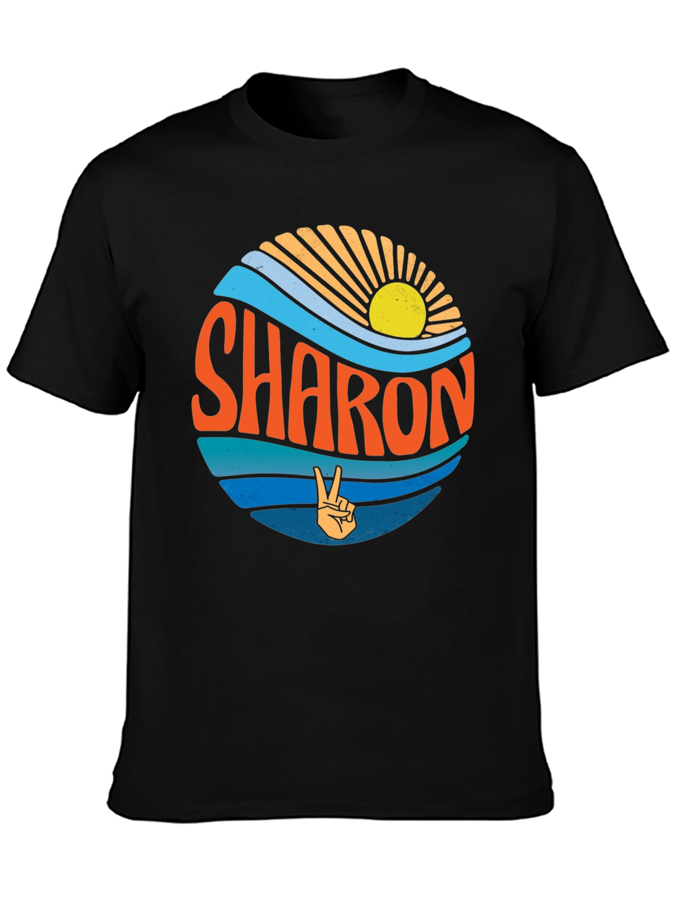 Sharon Retro Graphic Tee - Peace & Sunshine