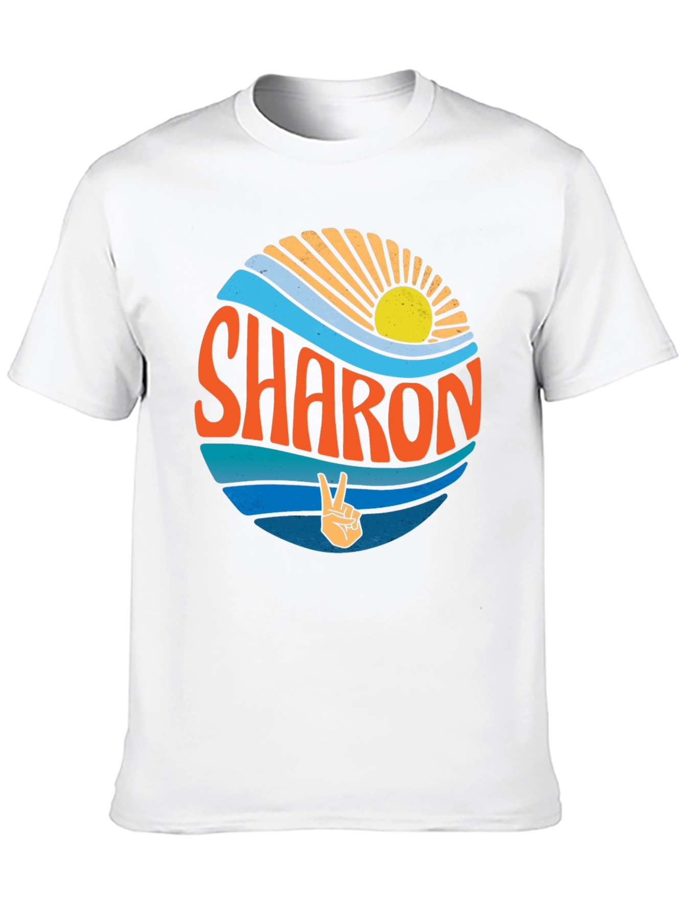Sharon Retro Graphic Tee - Peace & Sunshine