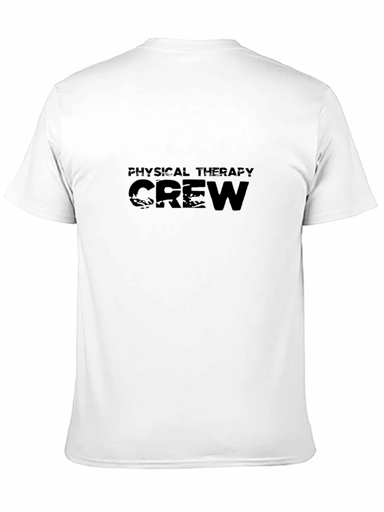 Physical Therapy Crew Black T-Shirt