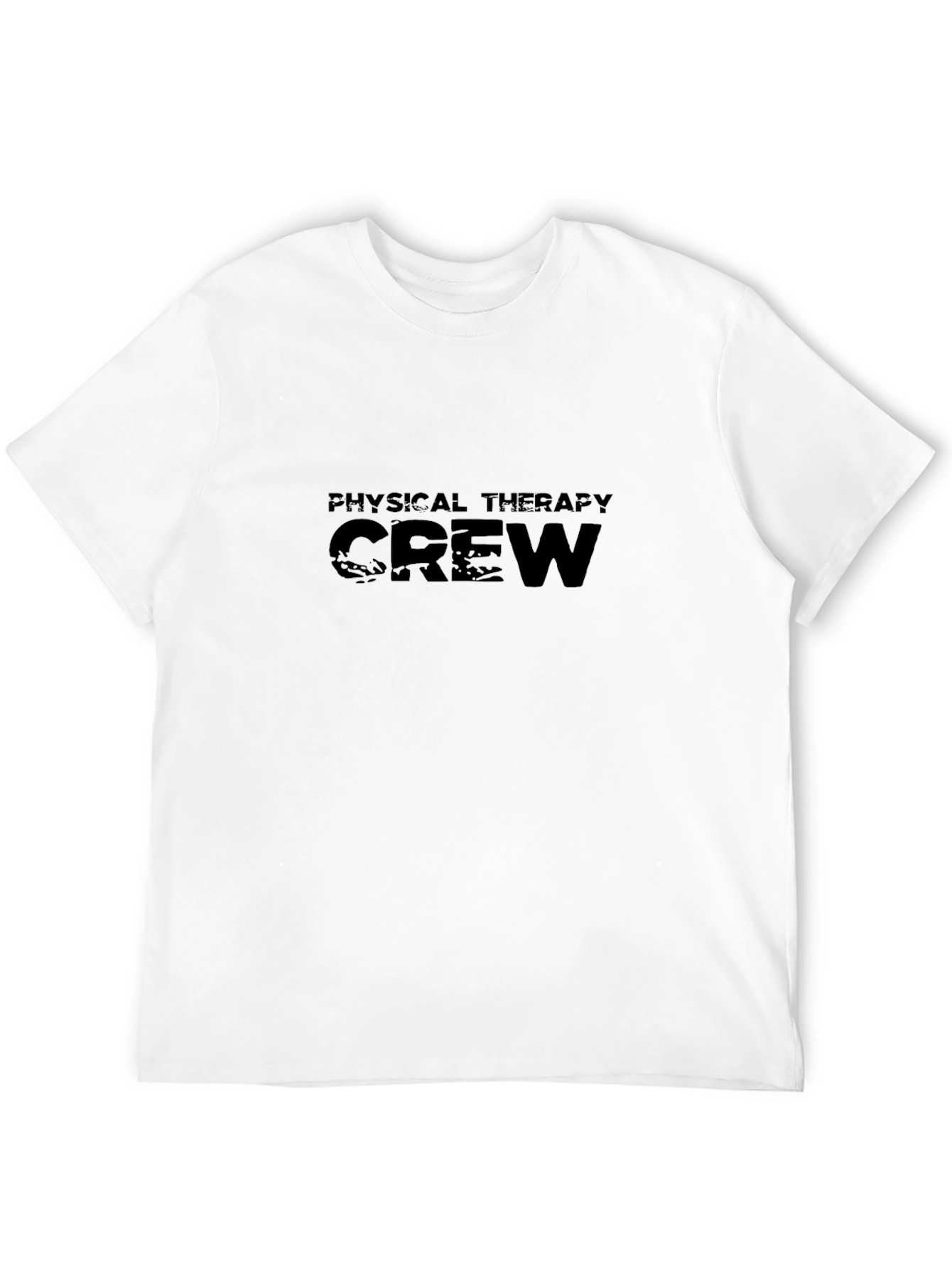 Physical Therapy Crew Black T-Shirt