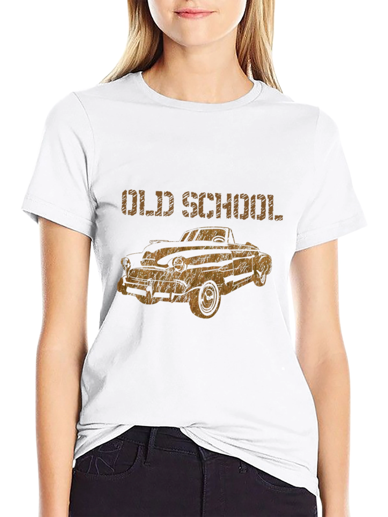 Old School Car Graphic T-Shirt