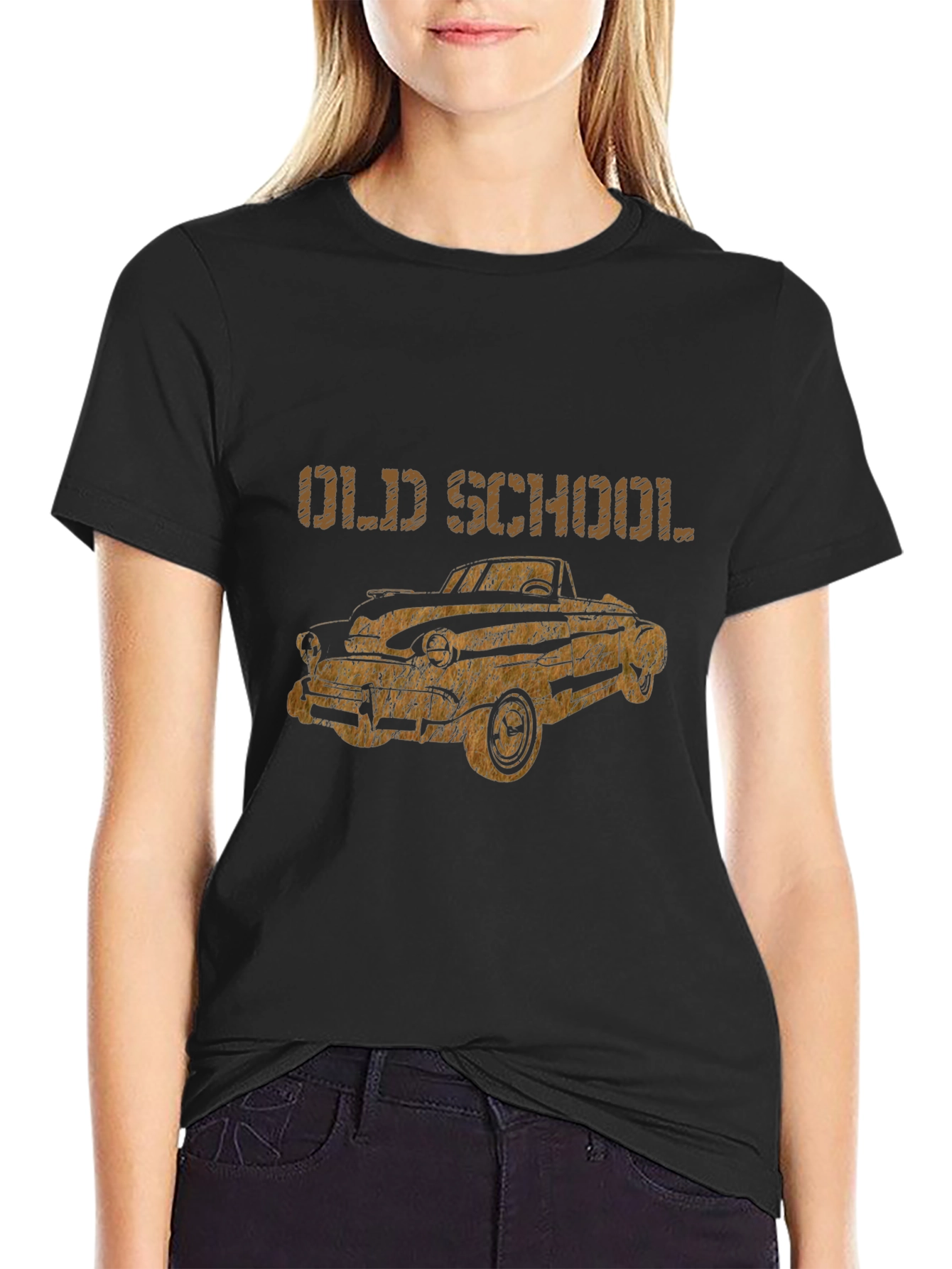 Old School Car Graphic T-Shirt
