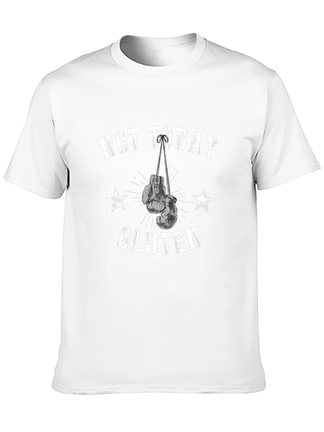 Not Today Gluten Boxing Gloves Graphic T-Shirt