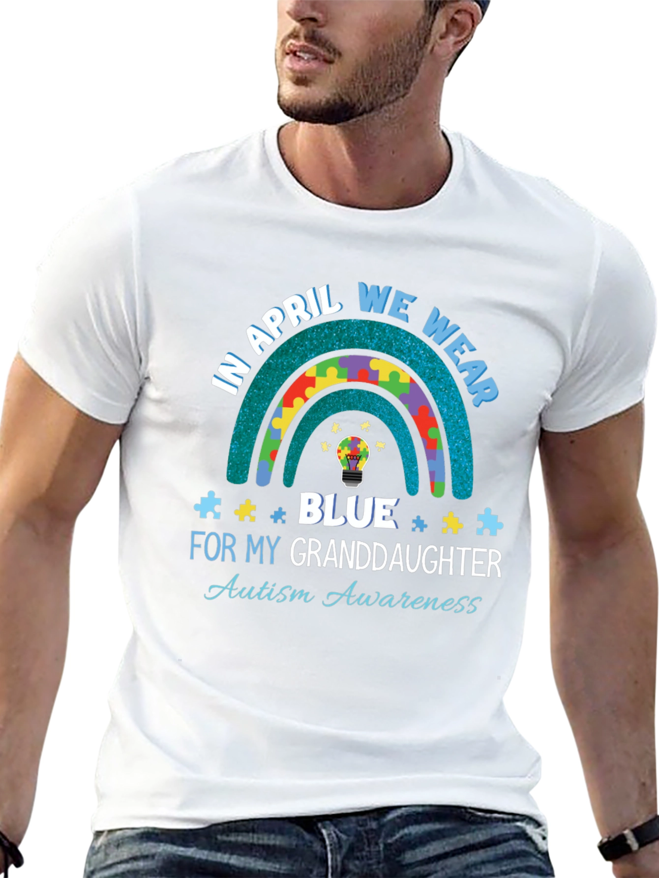 Autism Awareness Granddaughter T-Shirt