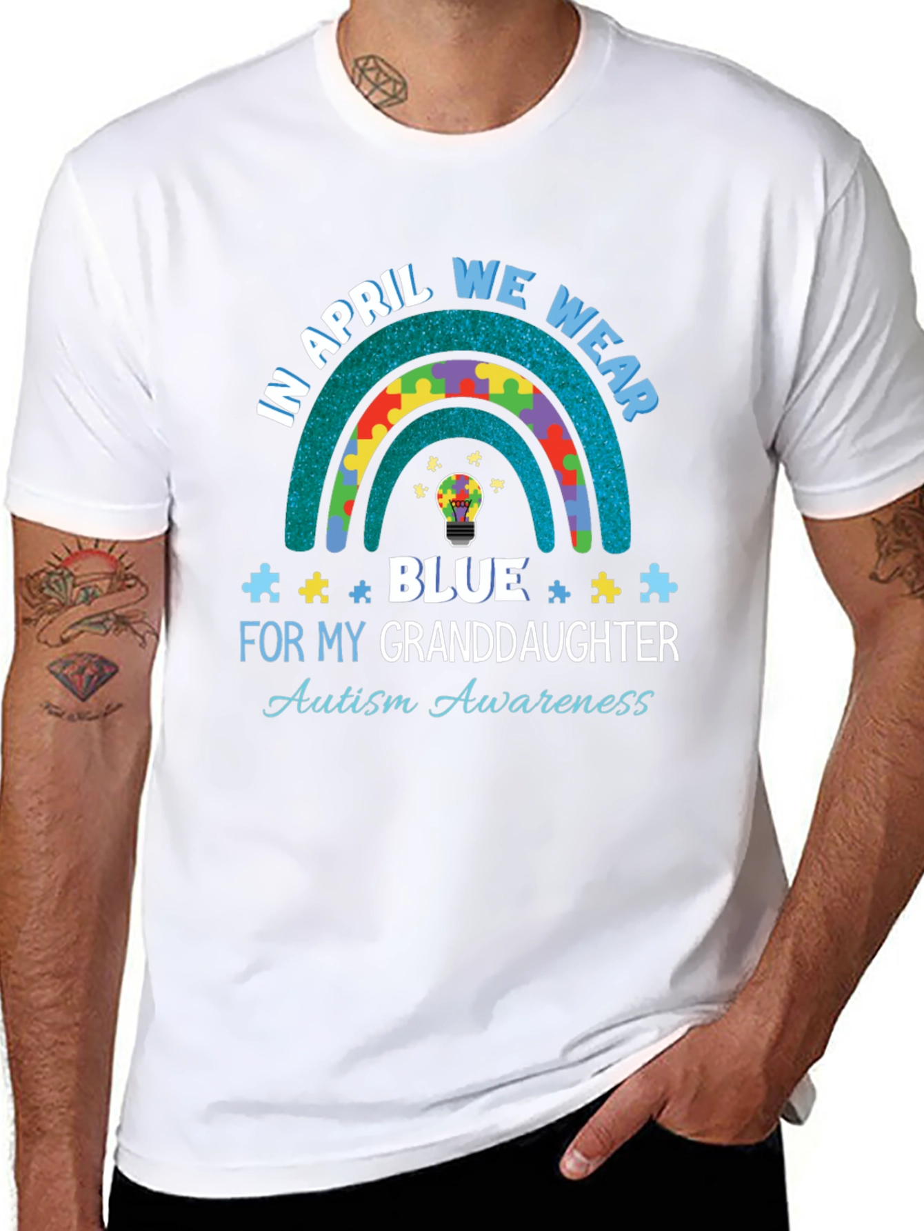 Autism Awareness Granddaughter T-Shirt