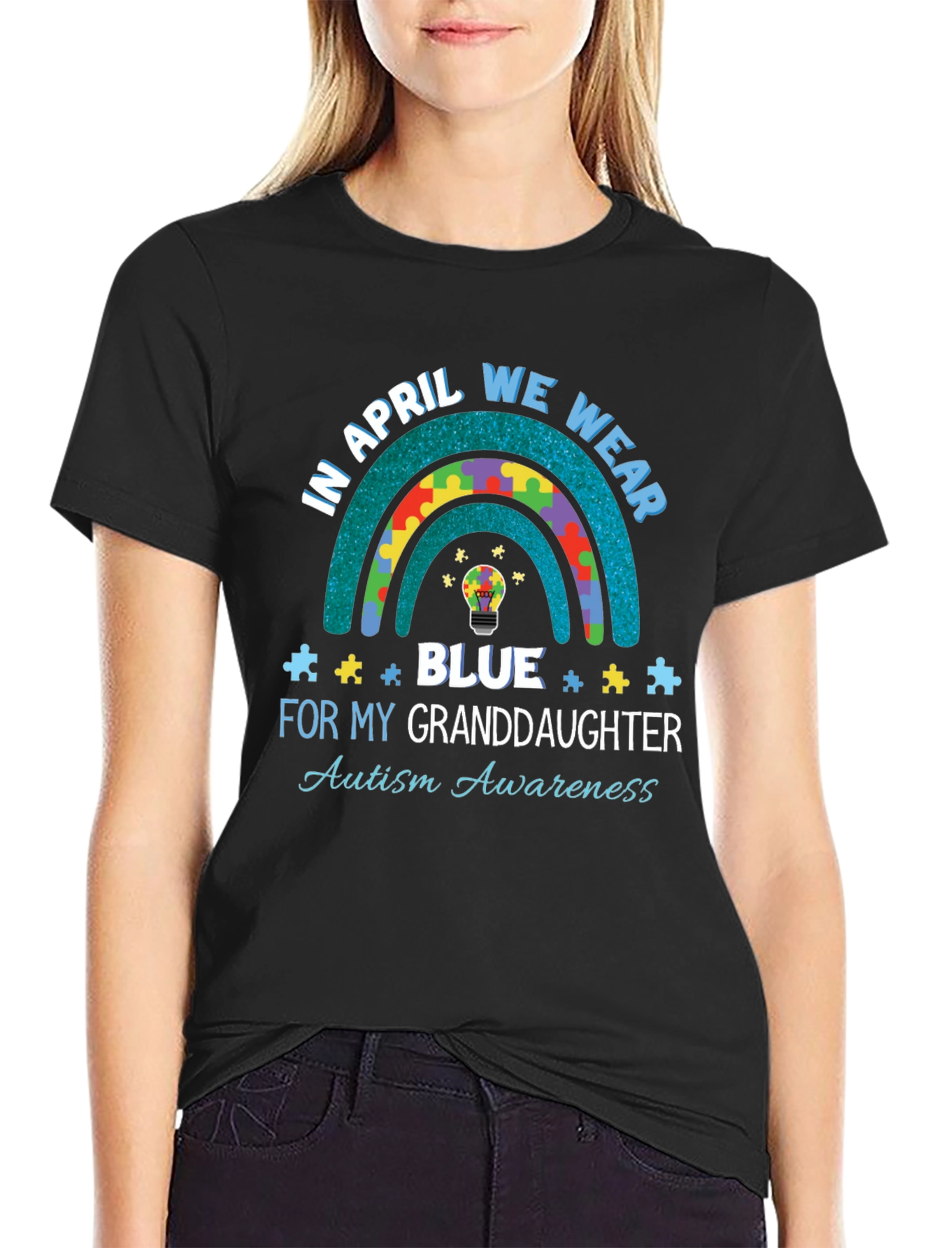 Autism Awareness Granddaughter T-Shirt