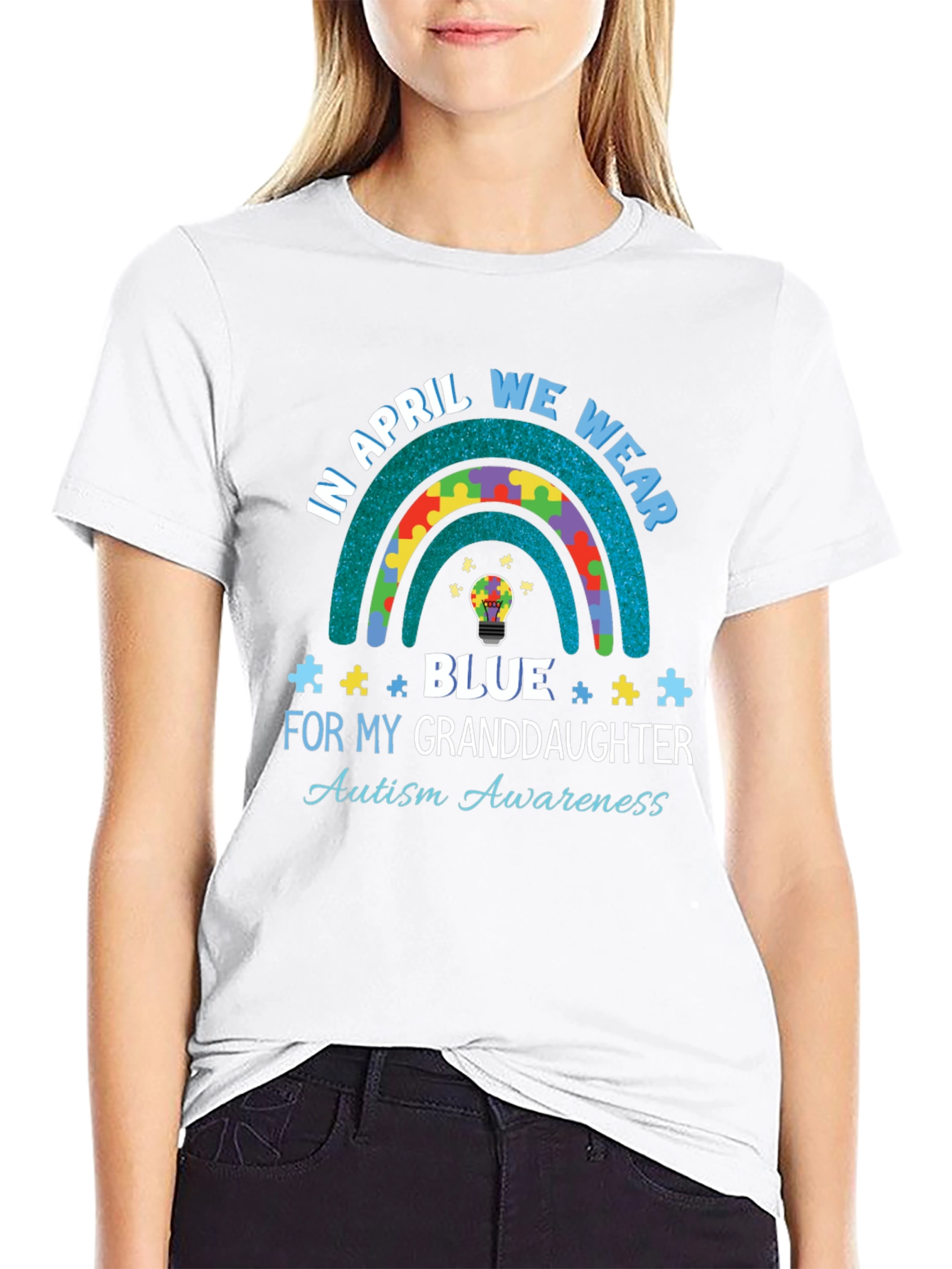 Autism Awareness Granddaughter T-Shirt