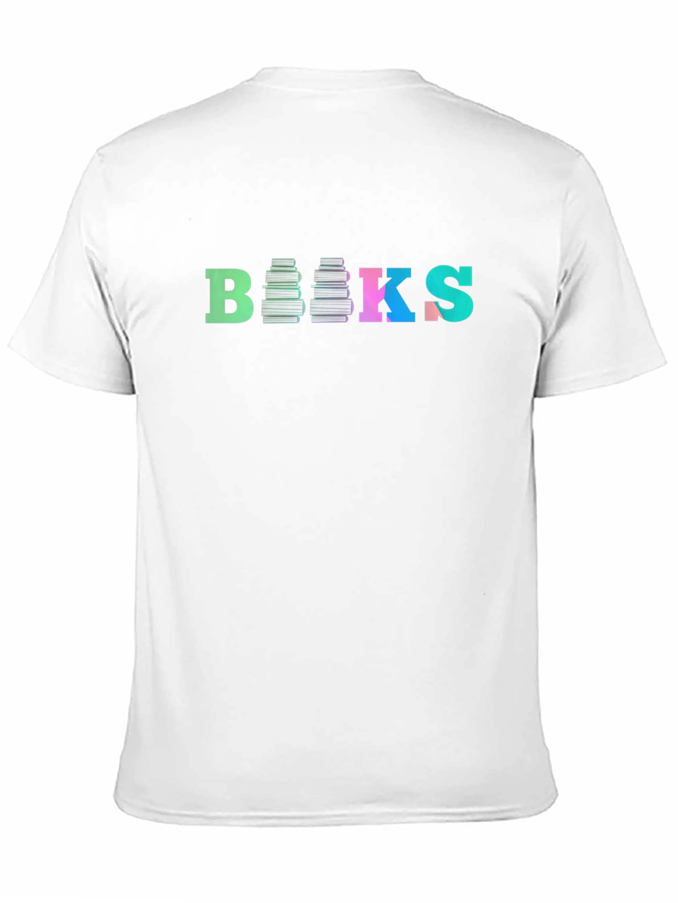 Colorful Books Graphic T-Shirt