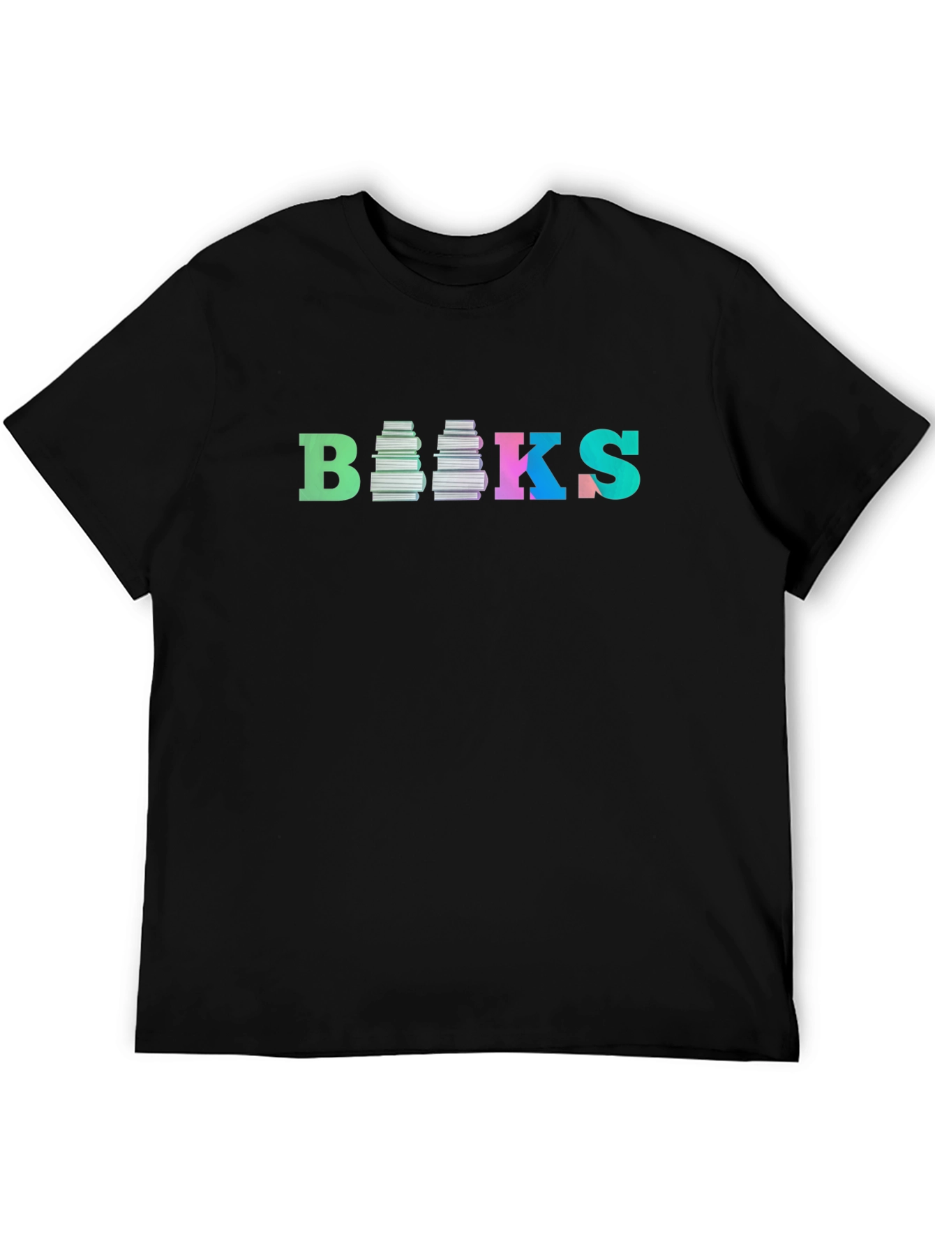 Colorful Books Graphic T-Shirt