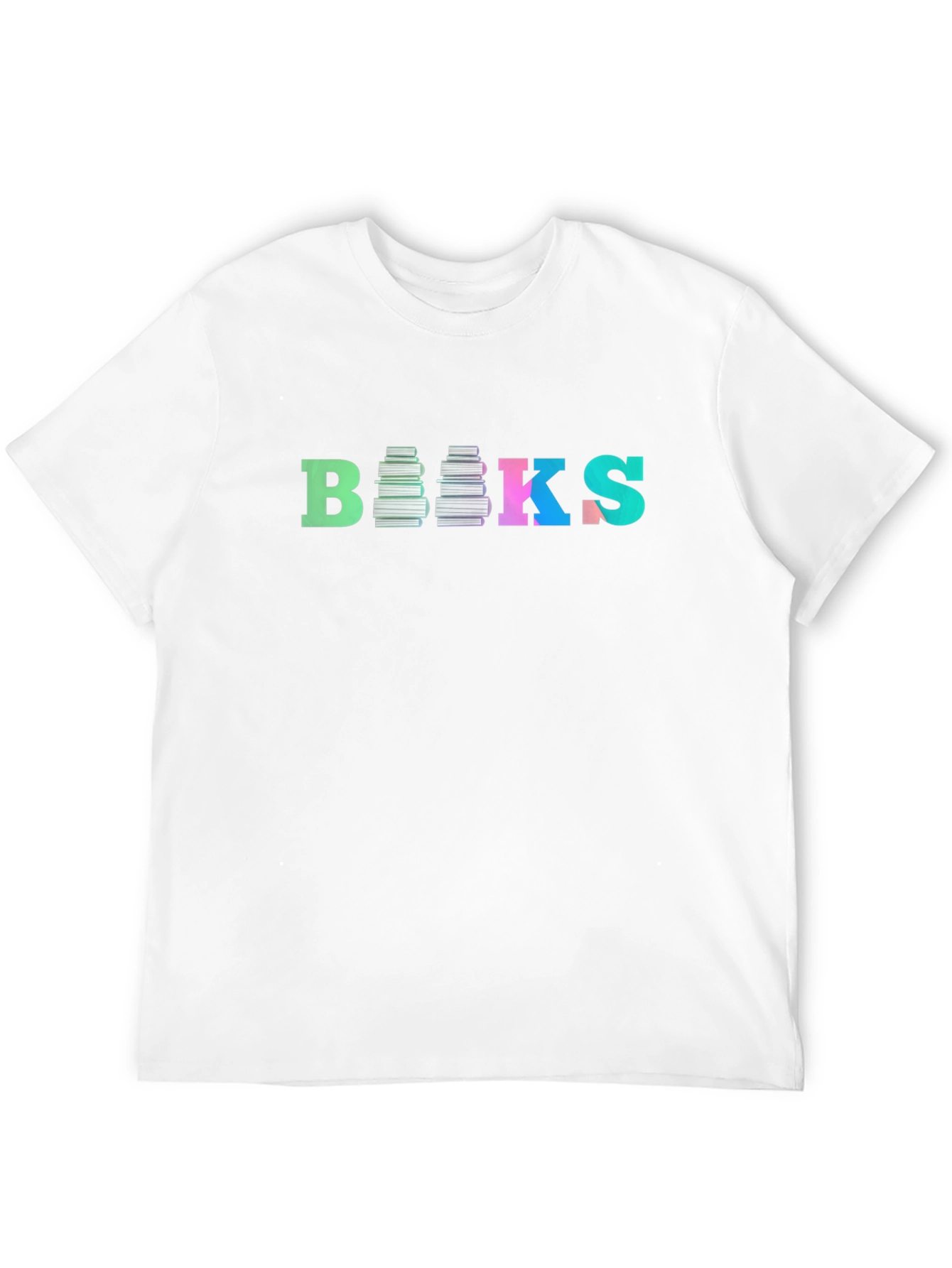Colorful Books Graphic T-Shirt