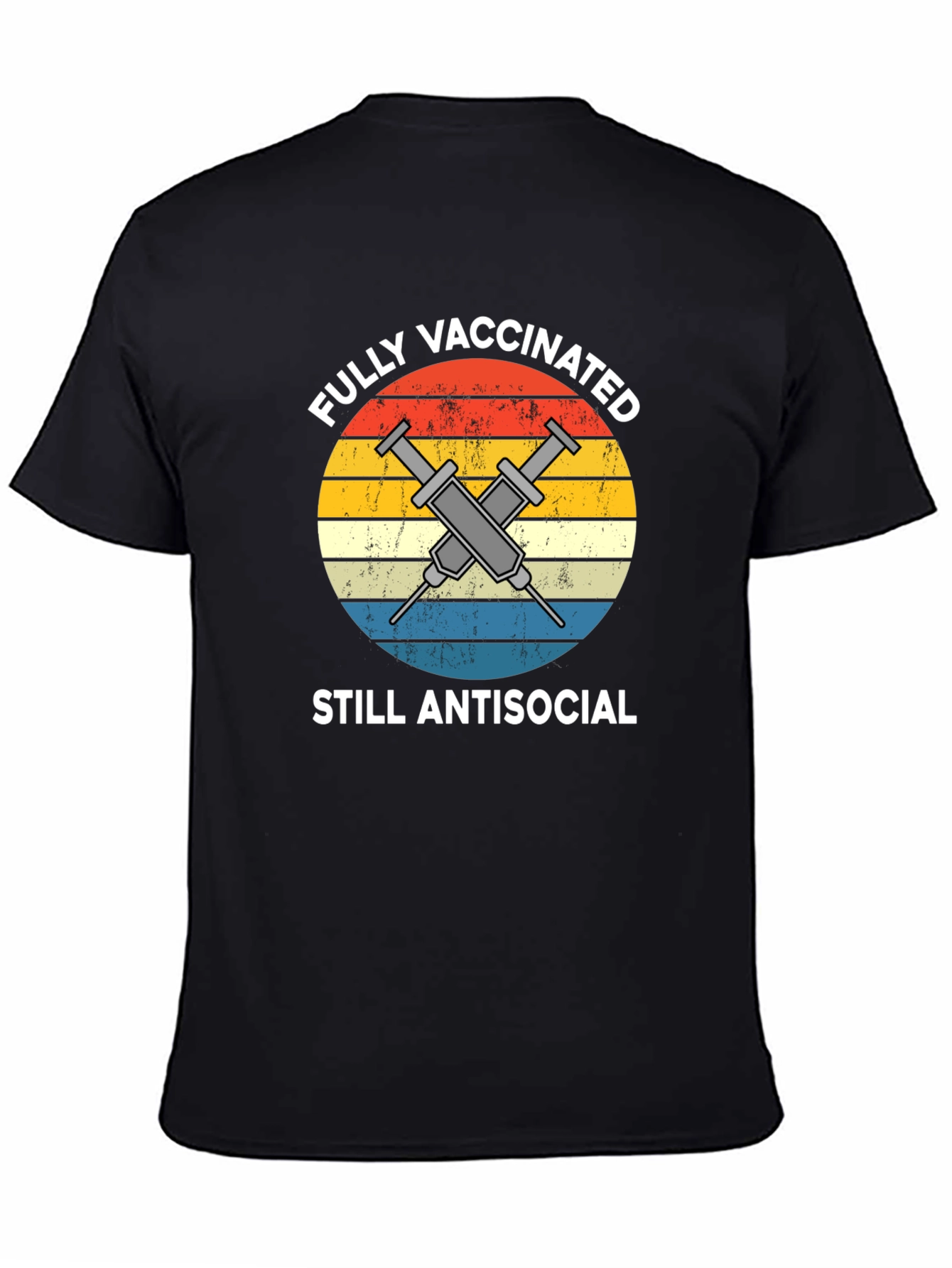 Fully Vaccinated Still Antisocial Graphic Tee