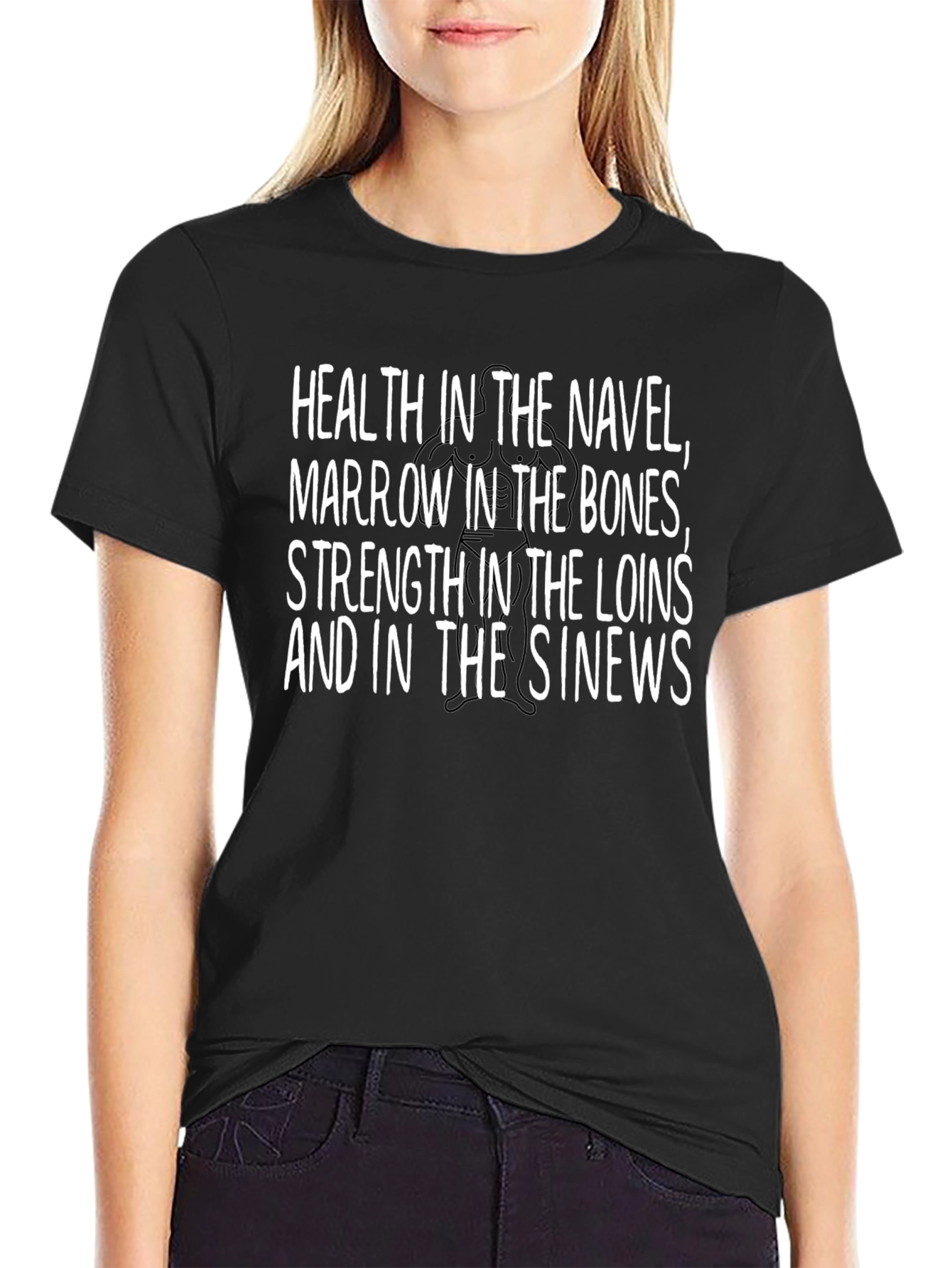 Health and Strength Graphic T-Shirt