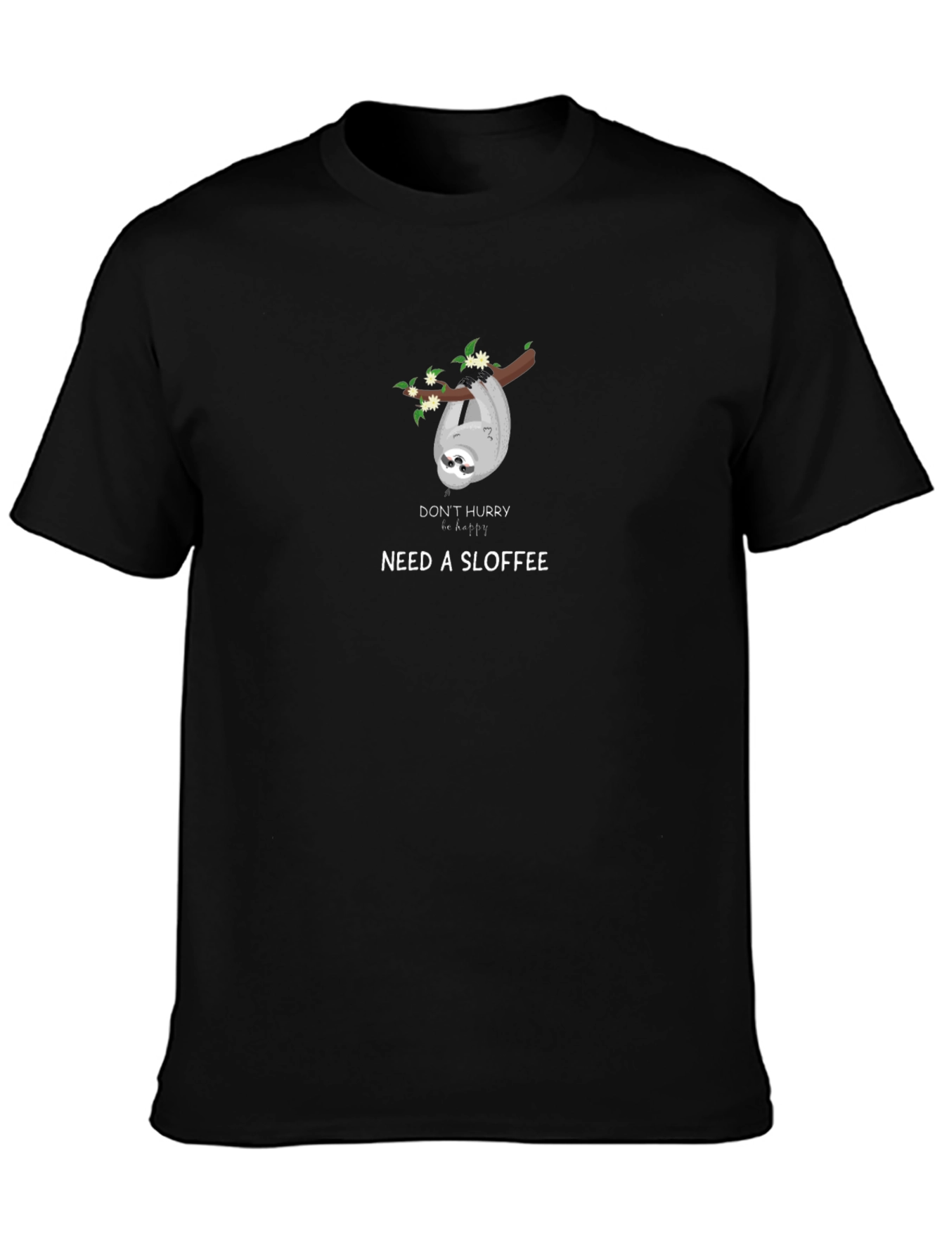 Sloth Sloffee Graphic T-Shirt - Relaxed Fit