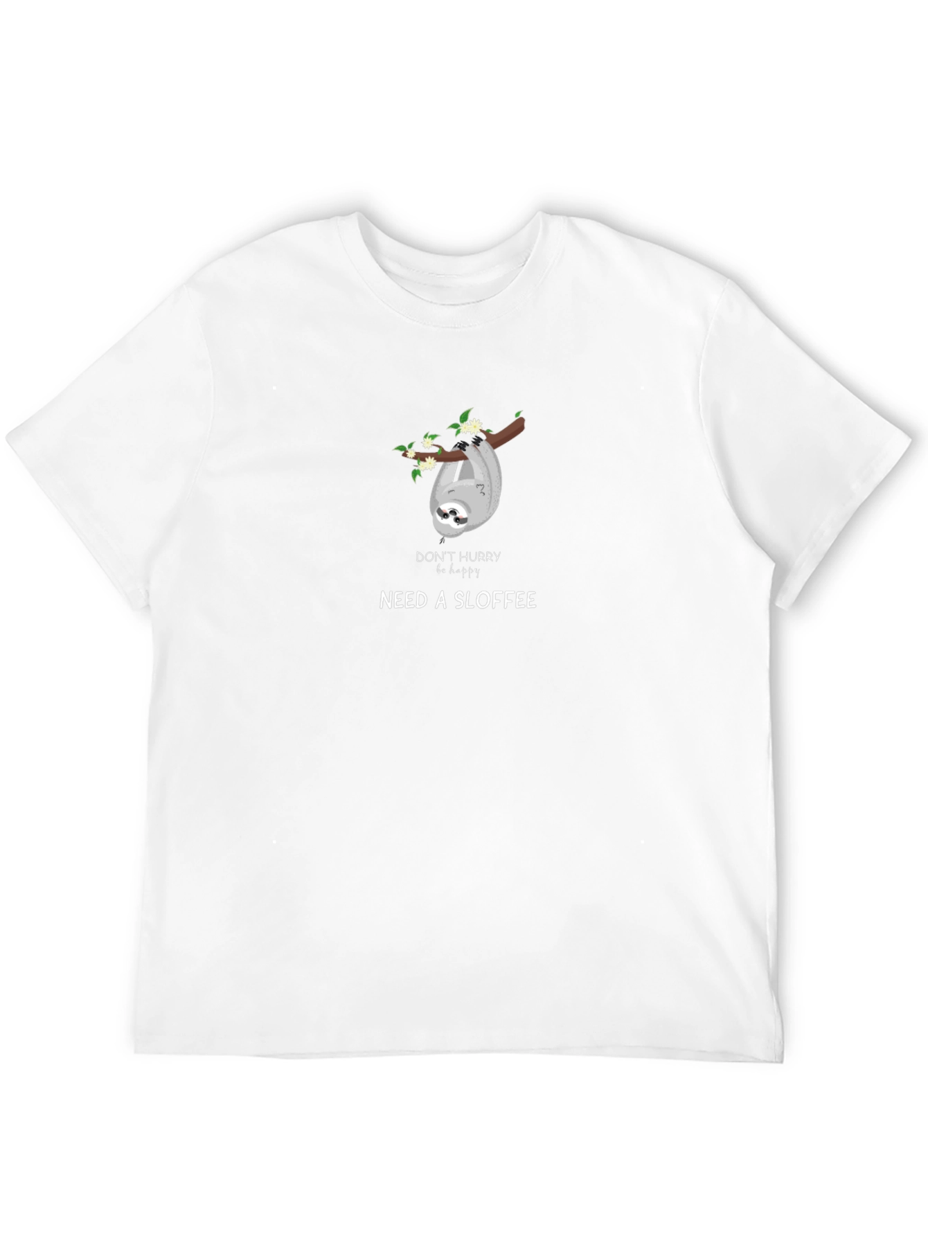 Sloth Sloffee Graphic T-Shirt - Relaxed Fit