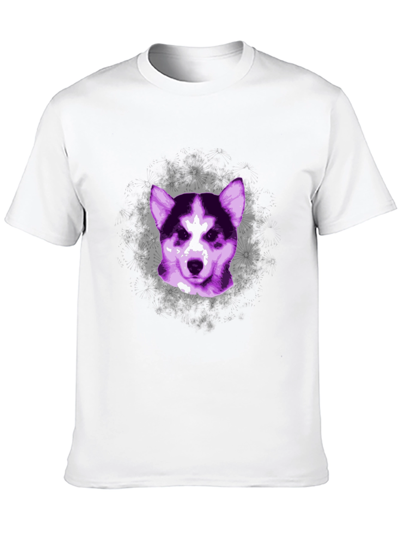 Dog Graphic Tee - Stylish Unisex Black T-Shirt