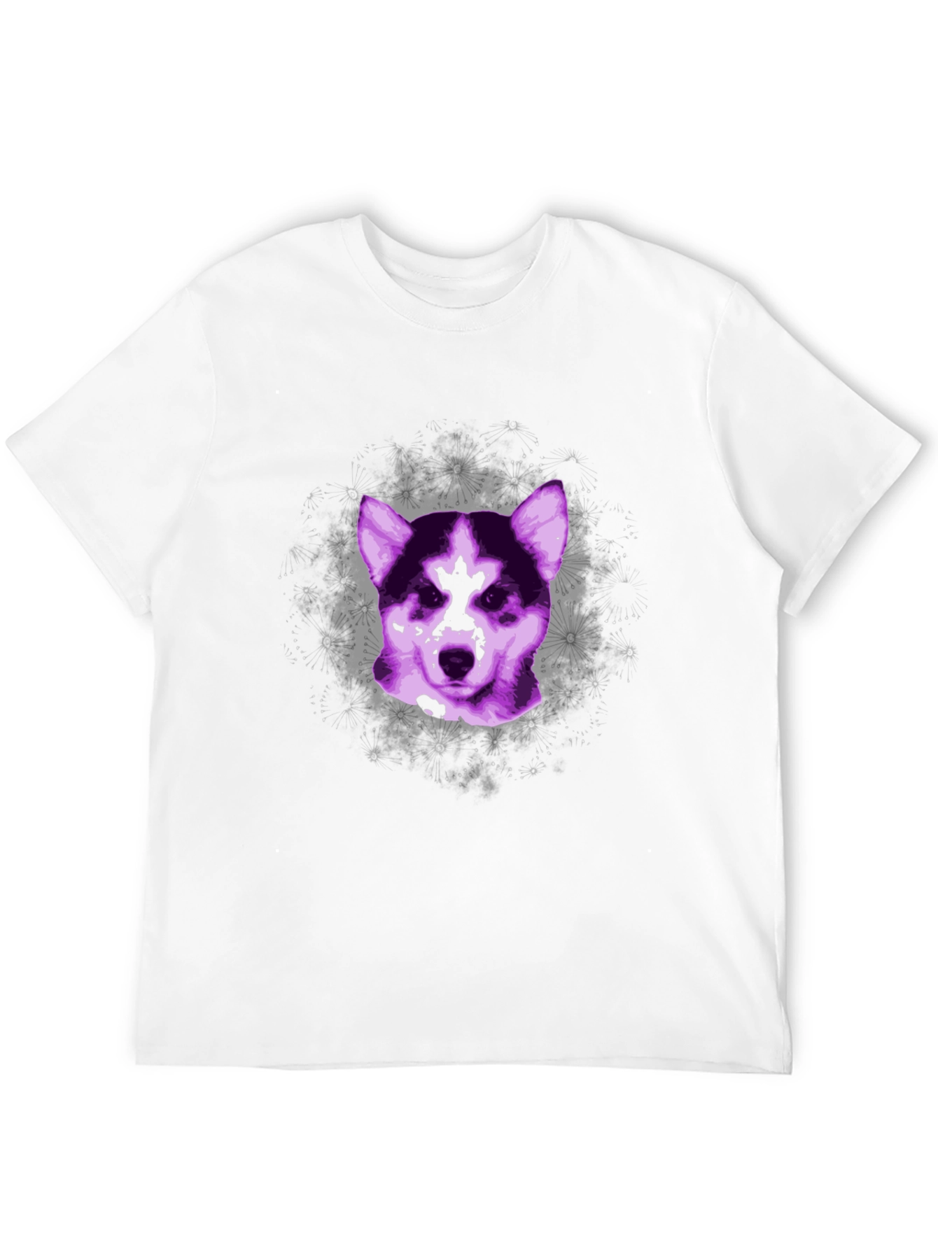 Dog Graphic Tee - Stylish Unisex Black T-Shirt