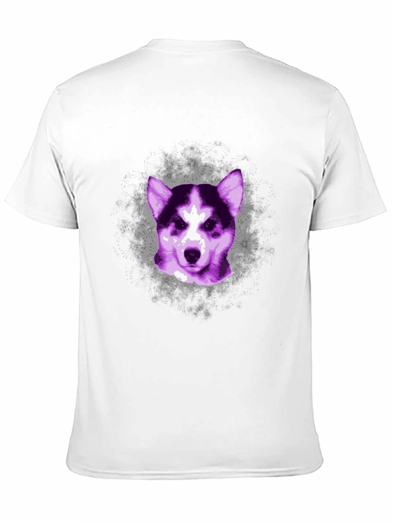 Dog Graphic Tee - Stylish Unisex Black T-Shirt