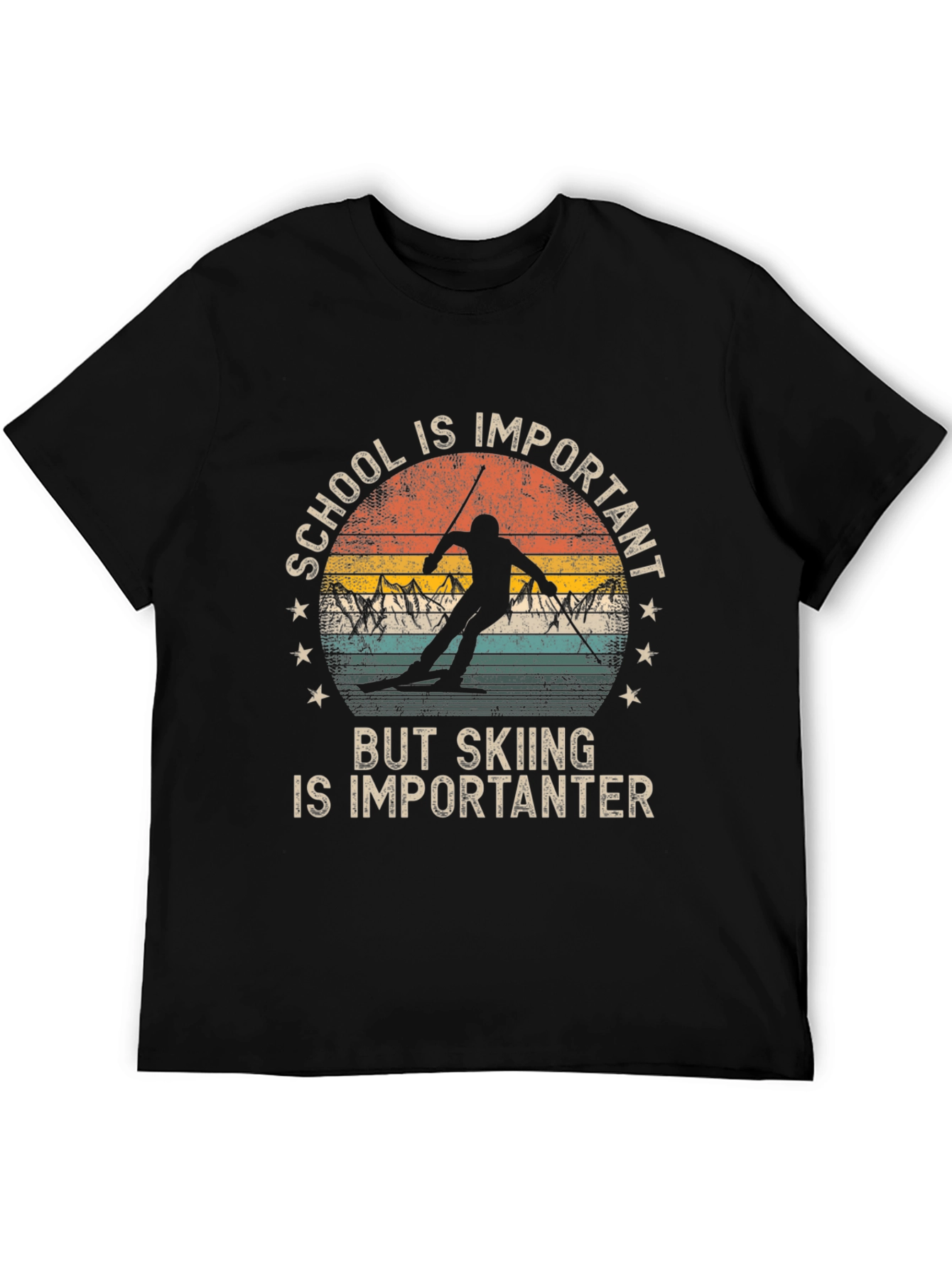 Skiing is Importanter T-Shirt
