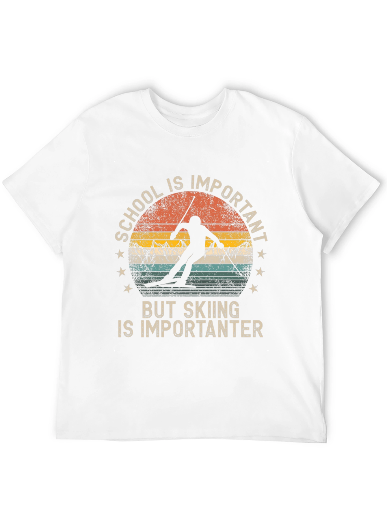 Skiing is Importanter T-Shirt