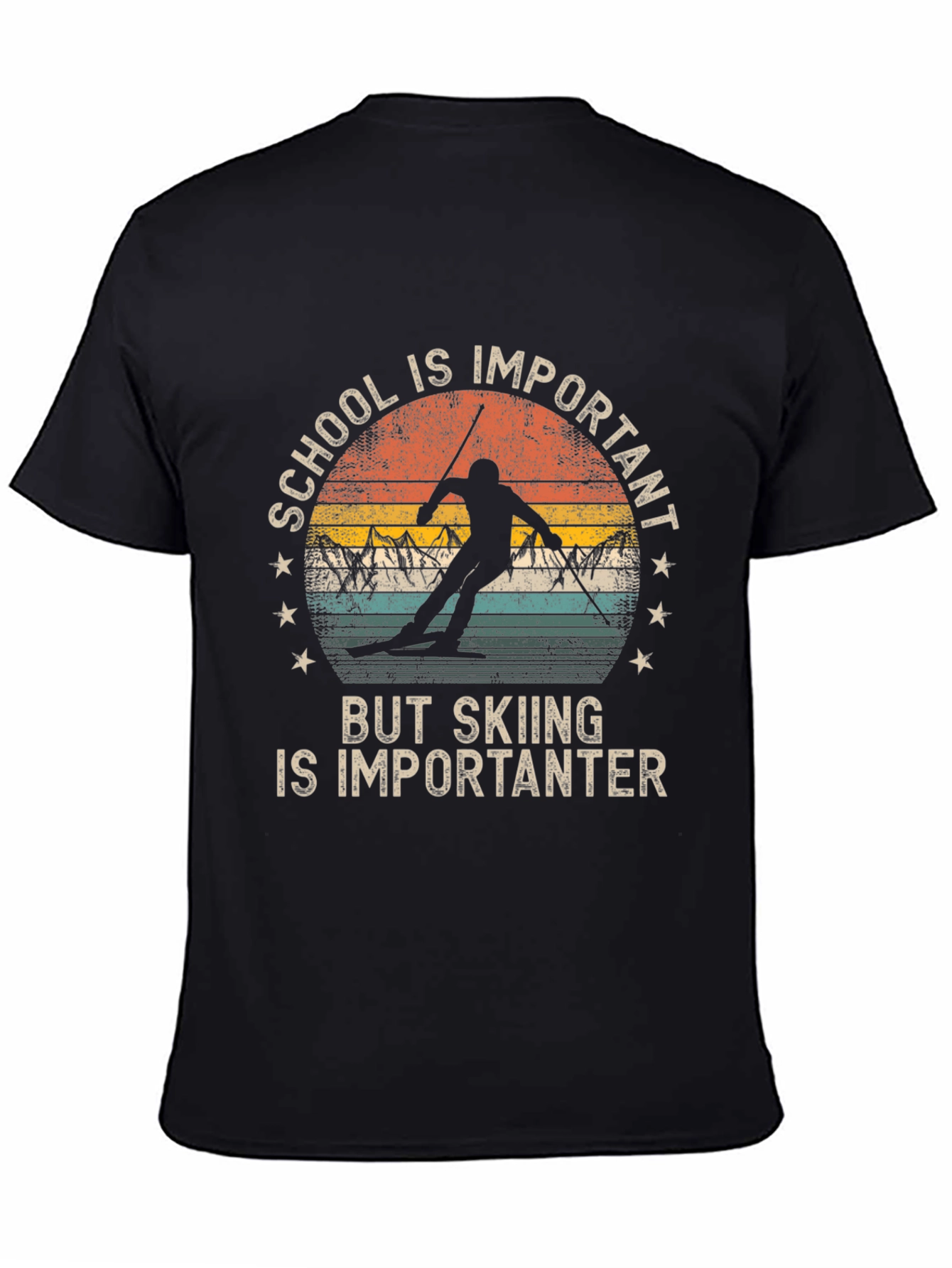 Skiing is Importanter T-Shirt