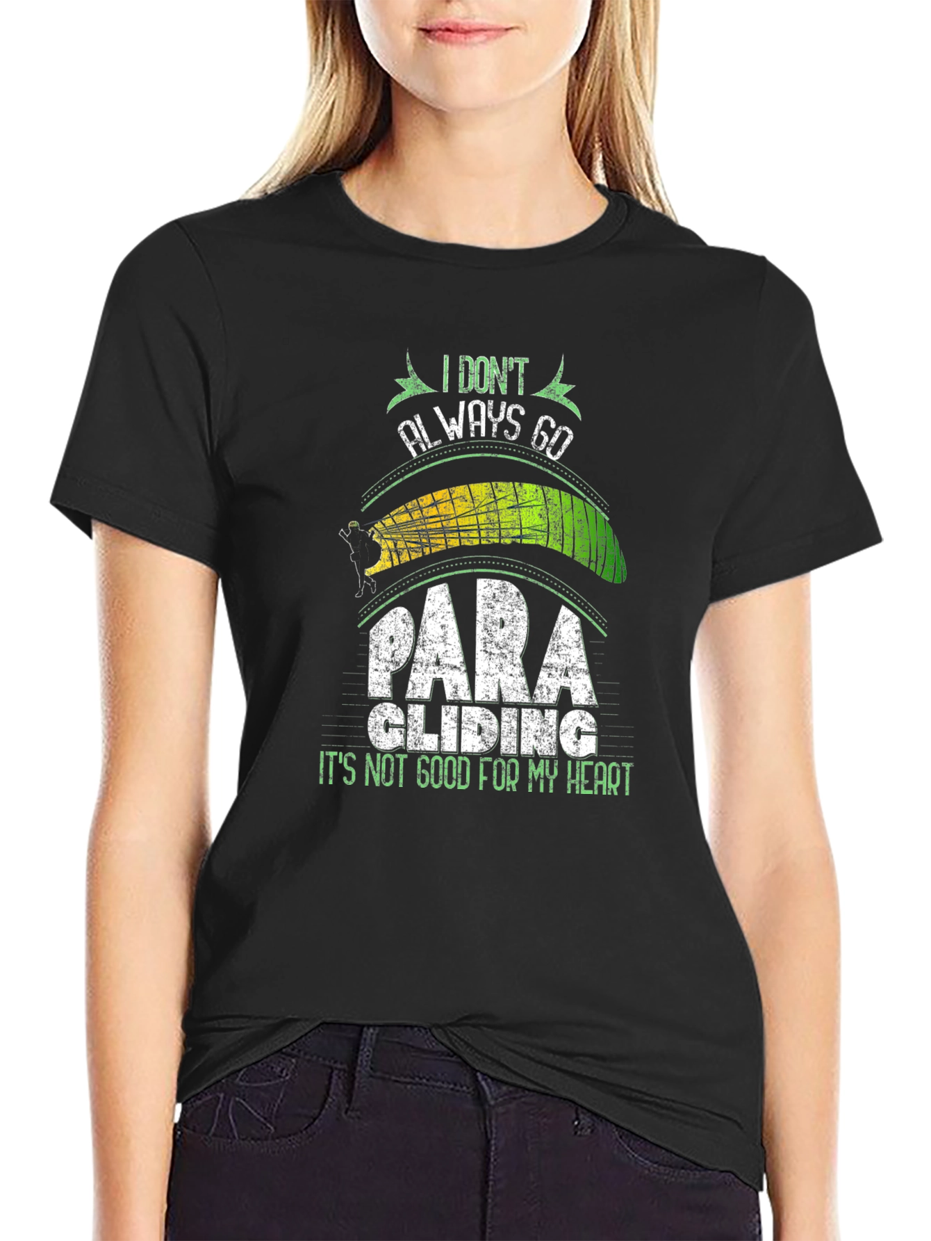 Paragliding T-Shirt - Humorous Adventure Apparel
